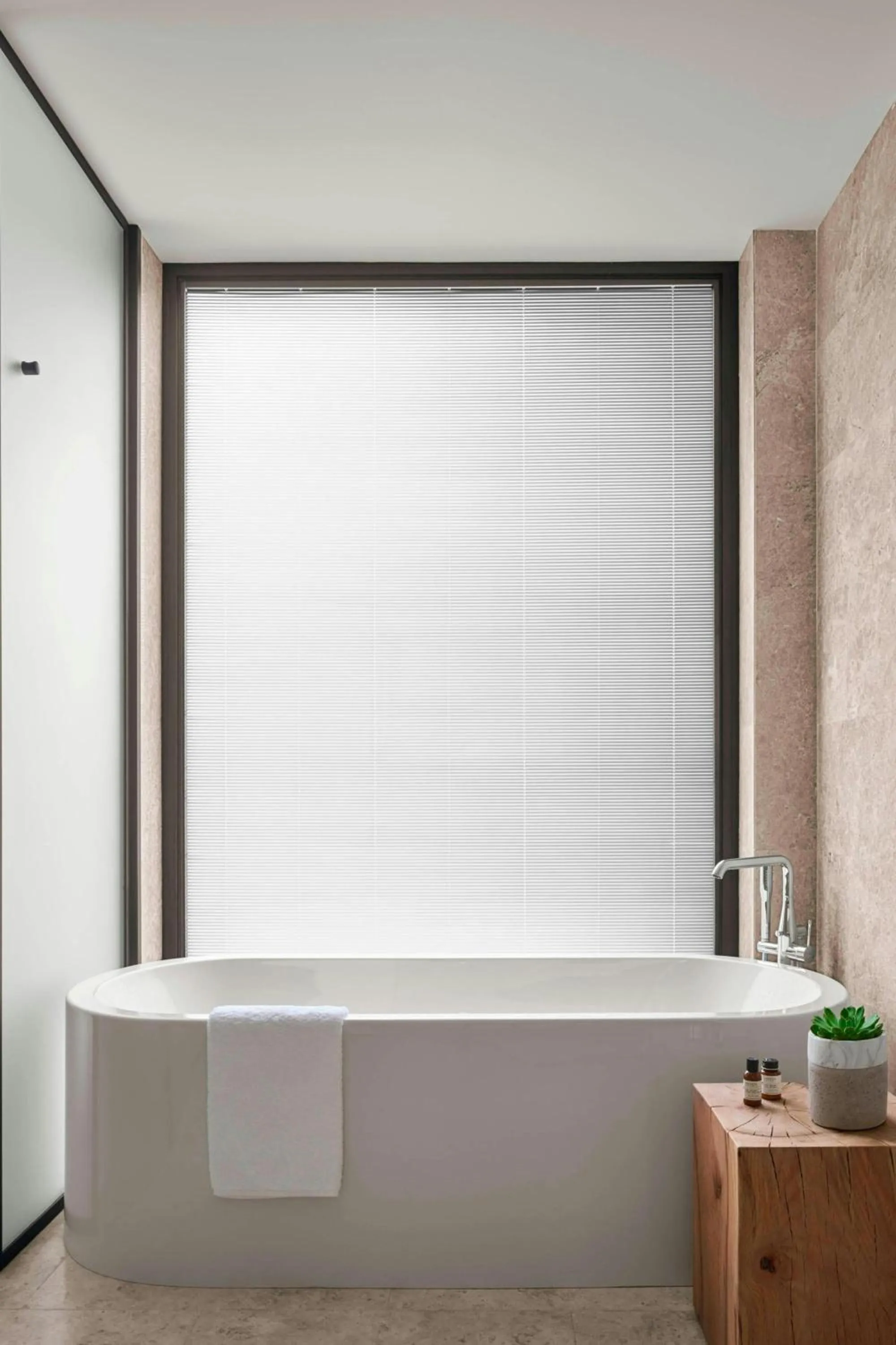 Bathroom in The Bodrum EDITION