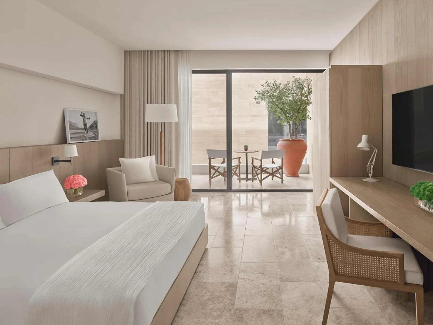 Bedroom, Bed in The Bodrum EDITION