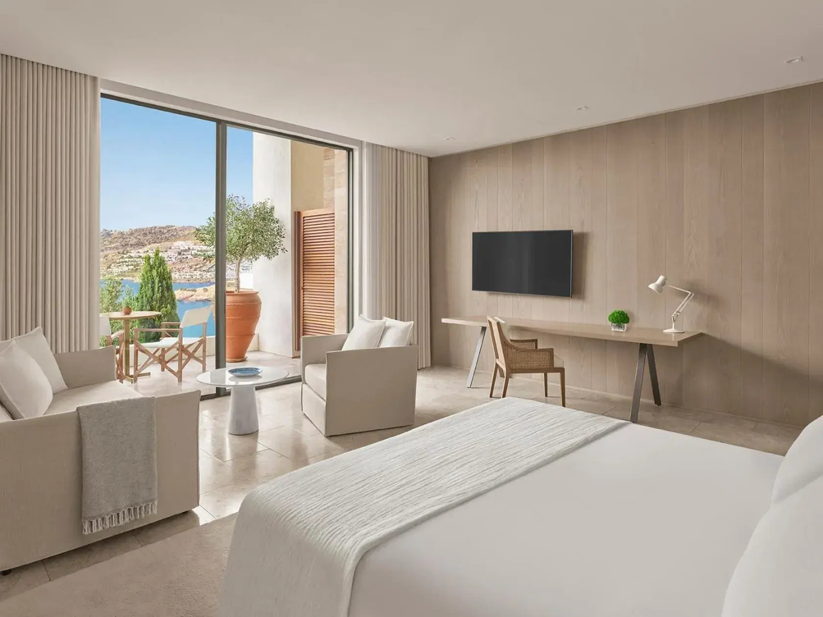Premier, Larger Guest room, King in The Bodrum EDITION Premier, Larger Guest room, King in The Bodrum EDITION
