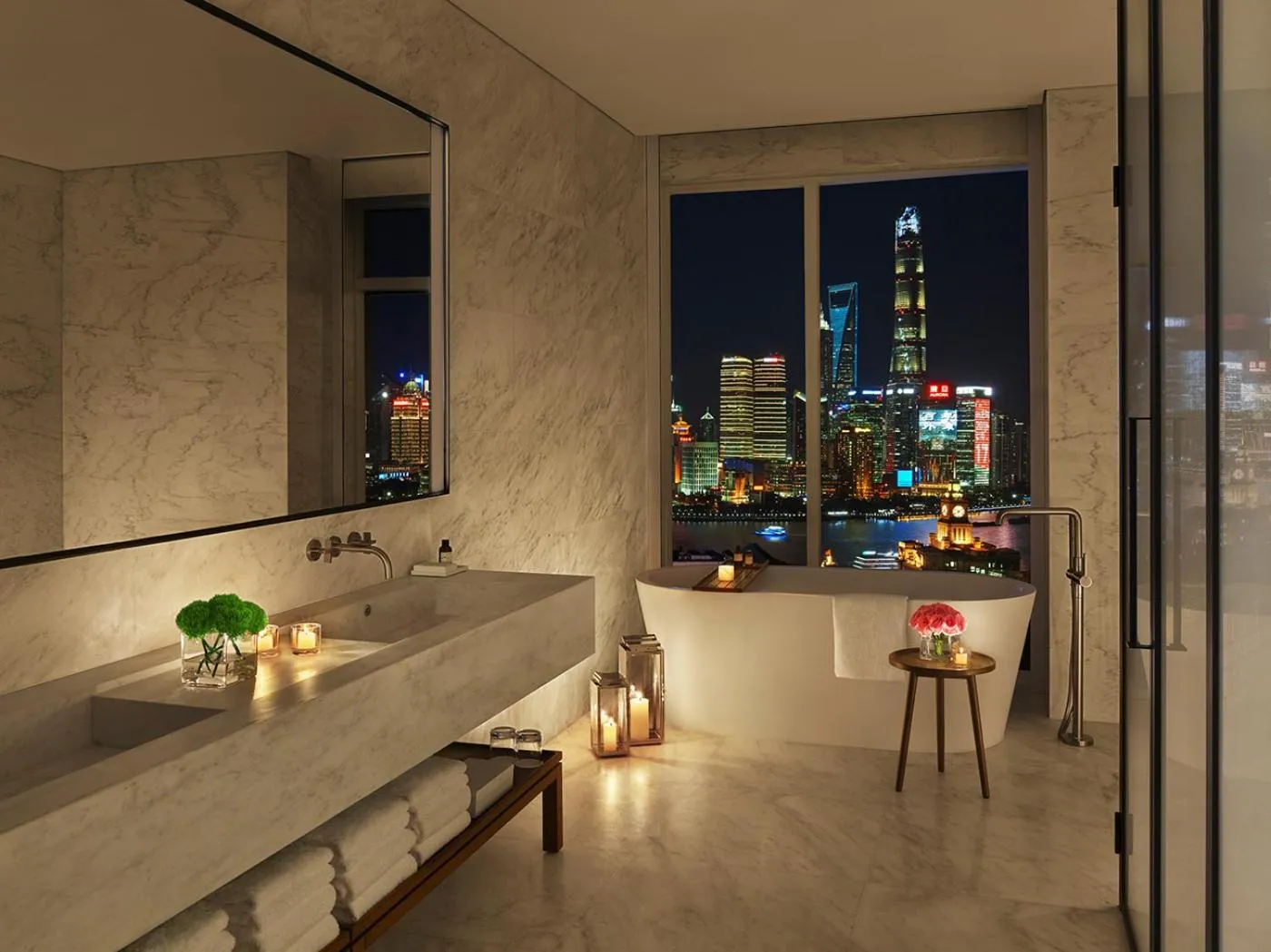 Bathroom in The Shanghai EDITION