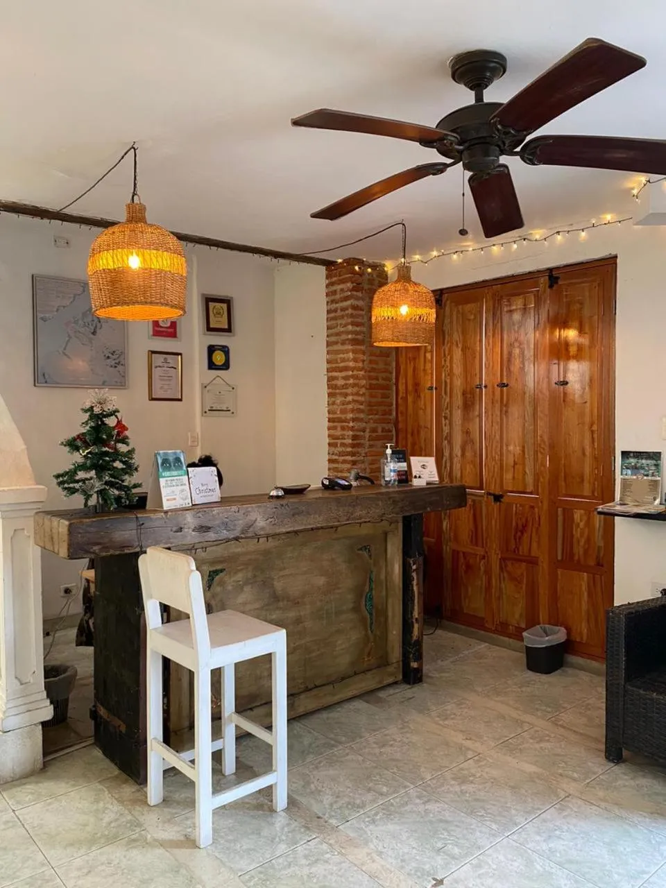 Lobby or reception in Patio de Getsemani