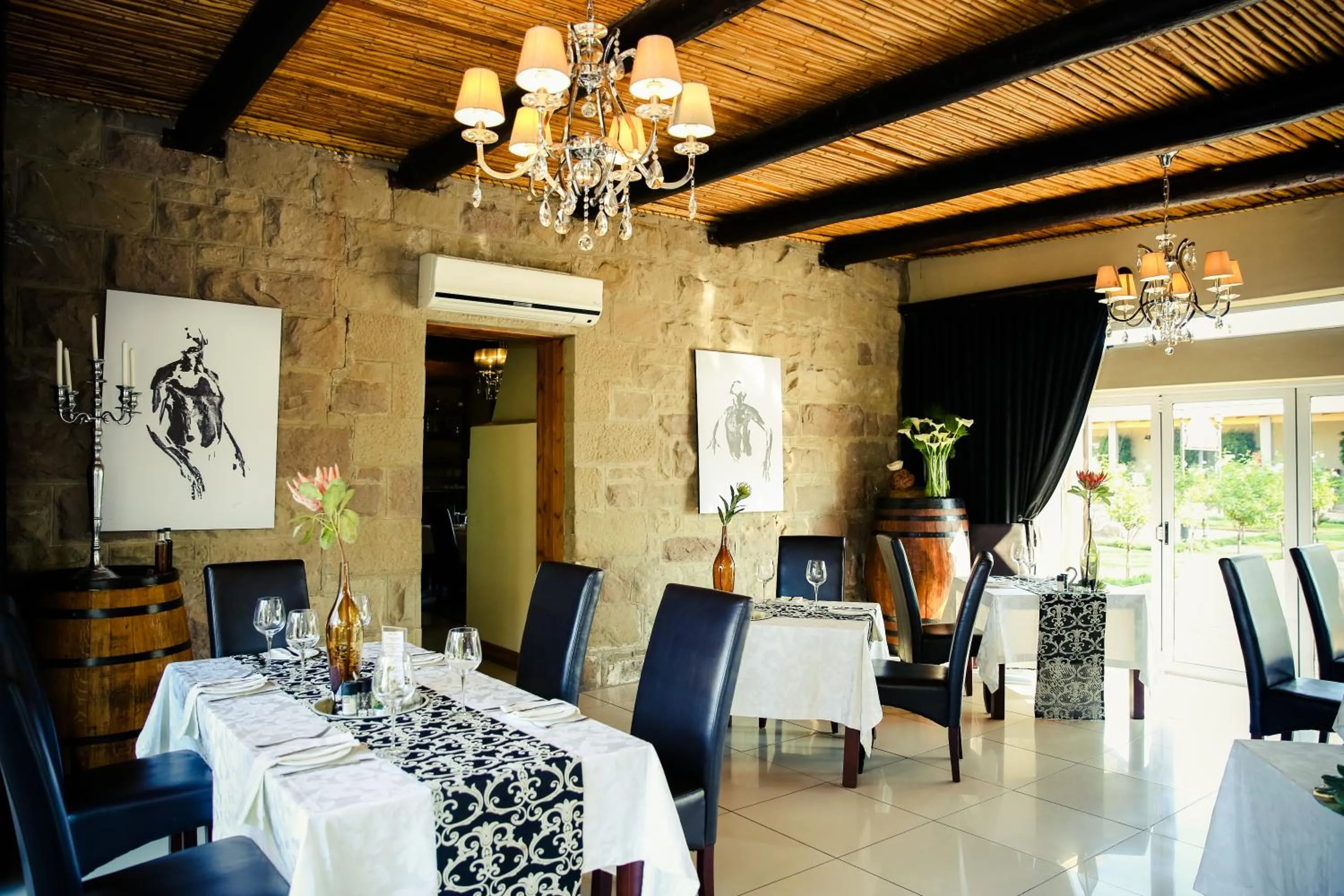 Dining area in Surval Boutique Olive Estate