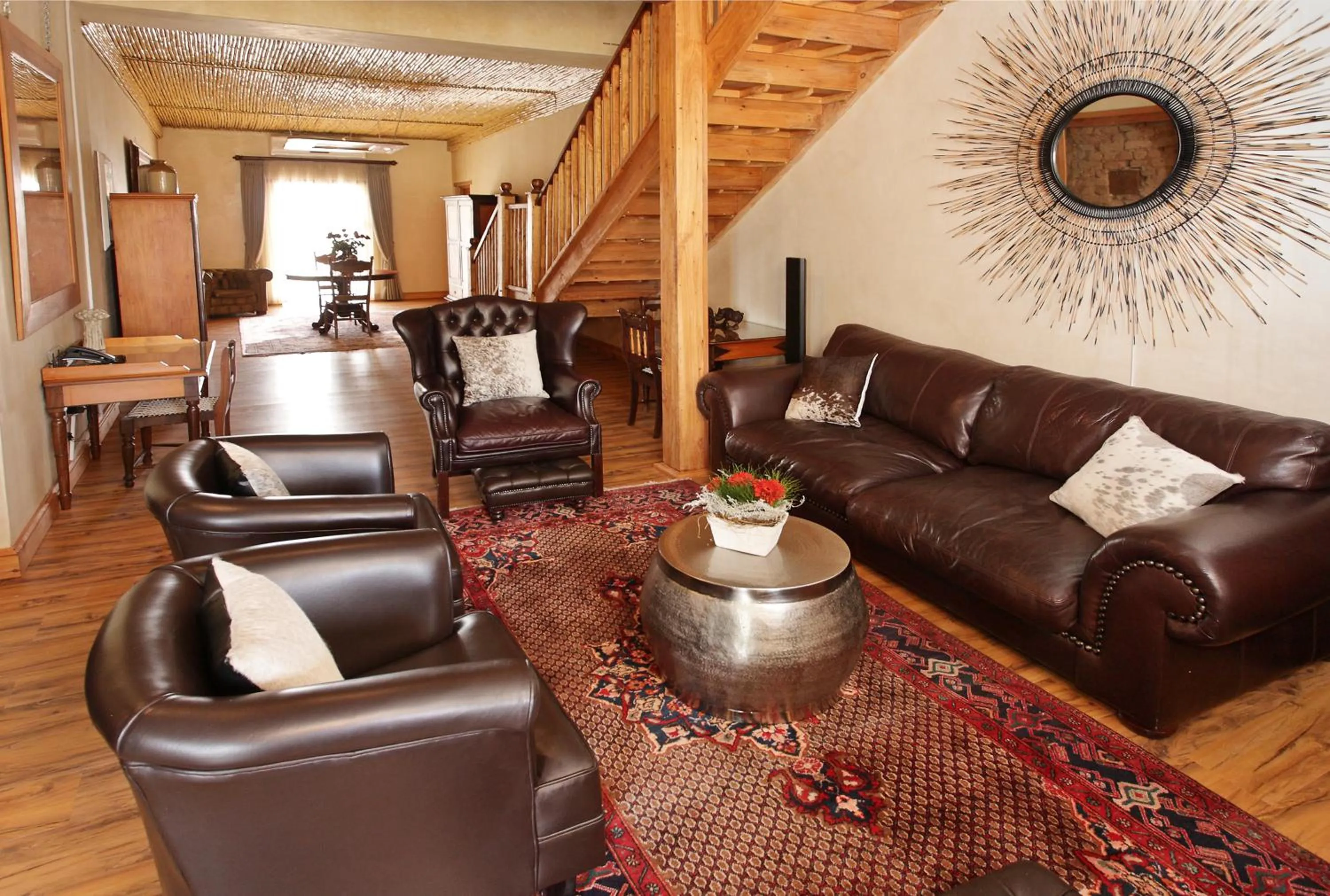 Communal lounge/ TV room in Surval Boutique Olive Estate