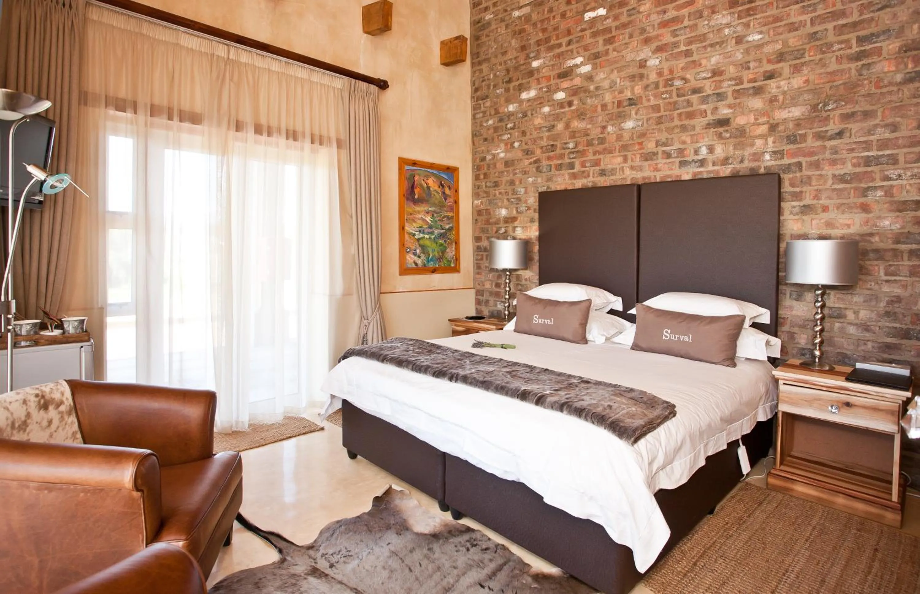 Bed in Surval Boutique Olive Estate