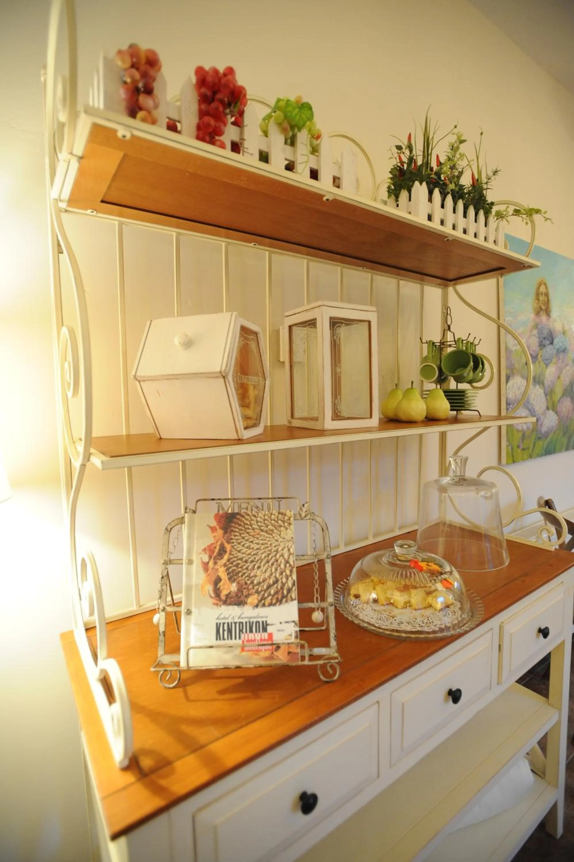 Decorative detail in Boutique Hotel Kentrikon & Bungalows