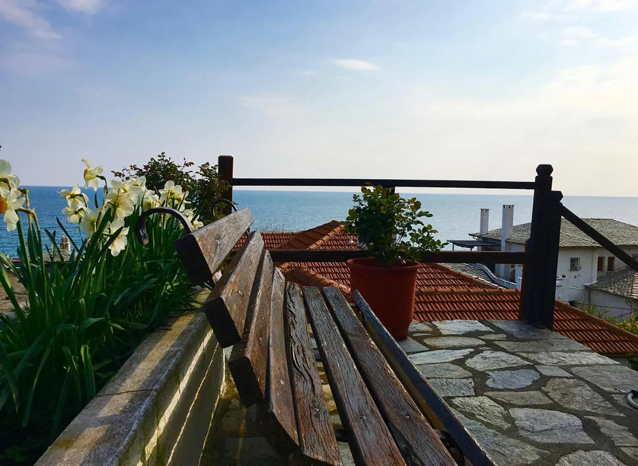 Balcony/Terrace in Boutique Hotel Kentrikon & Bungalows