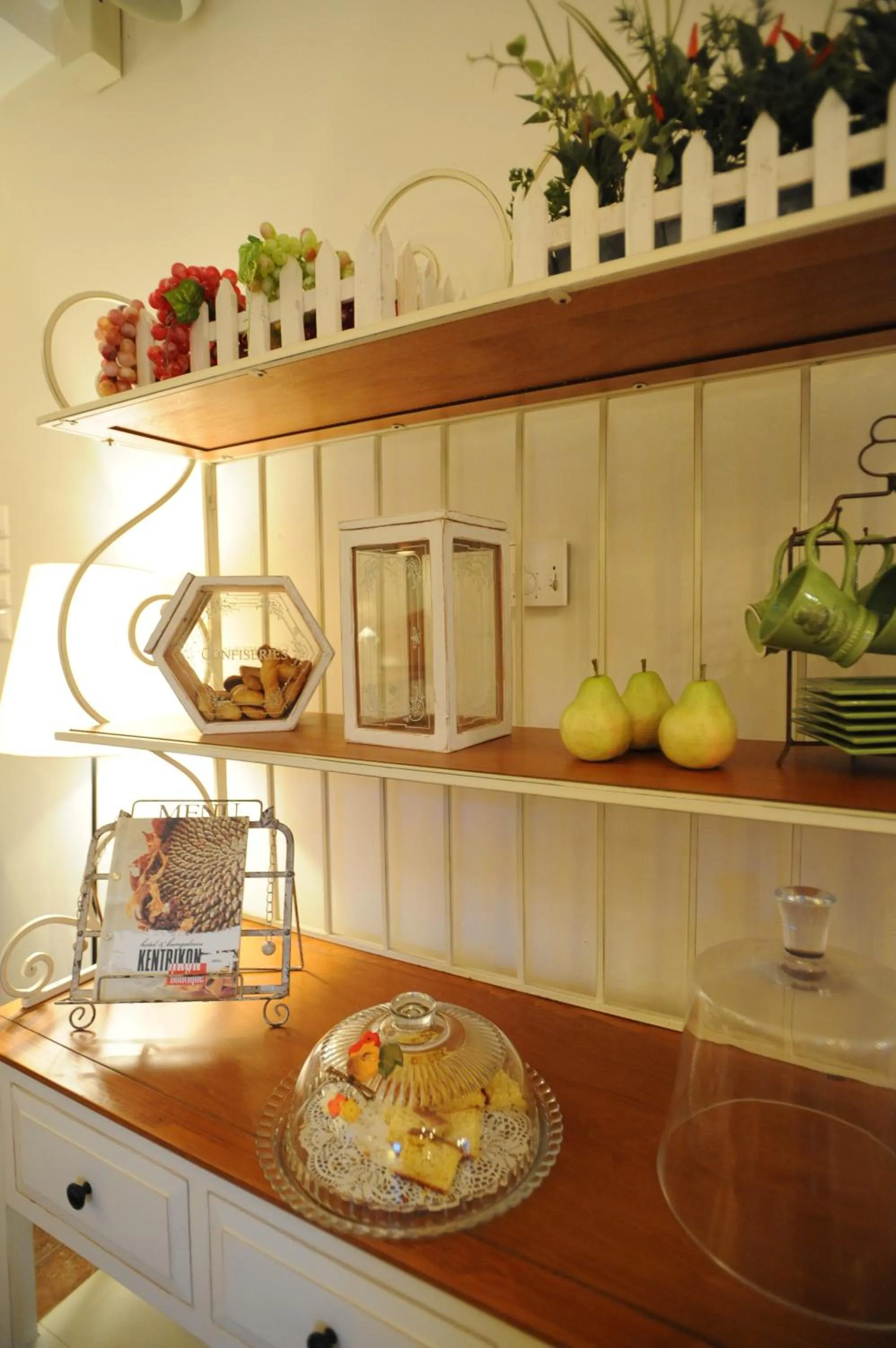 Decorative detail in Boutique Hotel Kentrikon & Bungalows