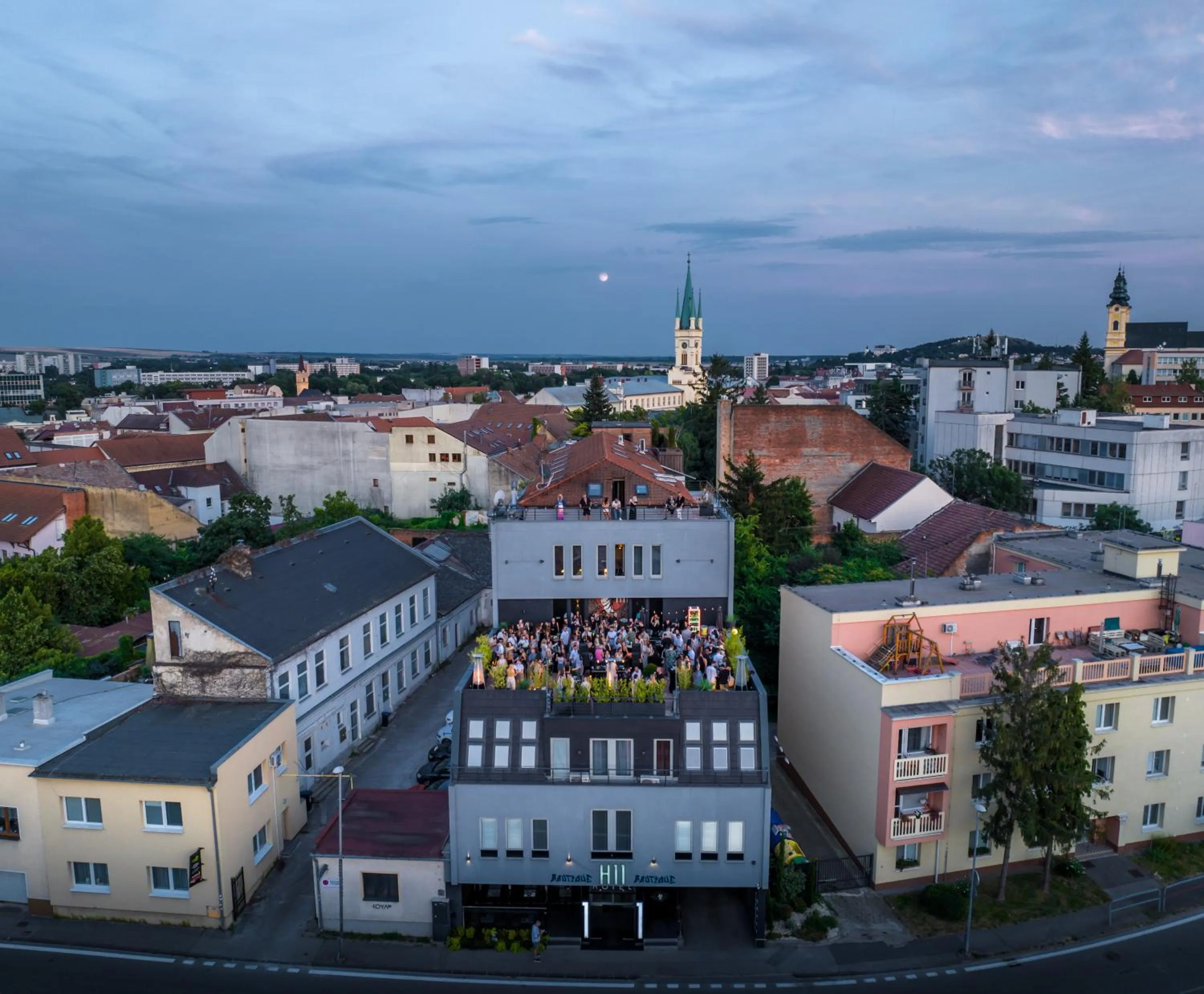 Balcony/Terrace in BOUTIQUE HOTEL11 with rooftop SPA