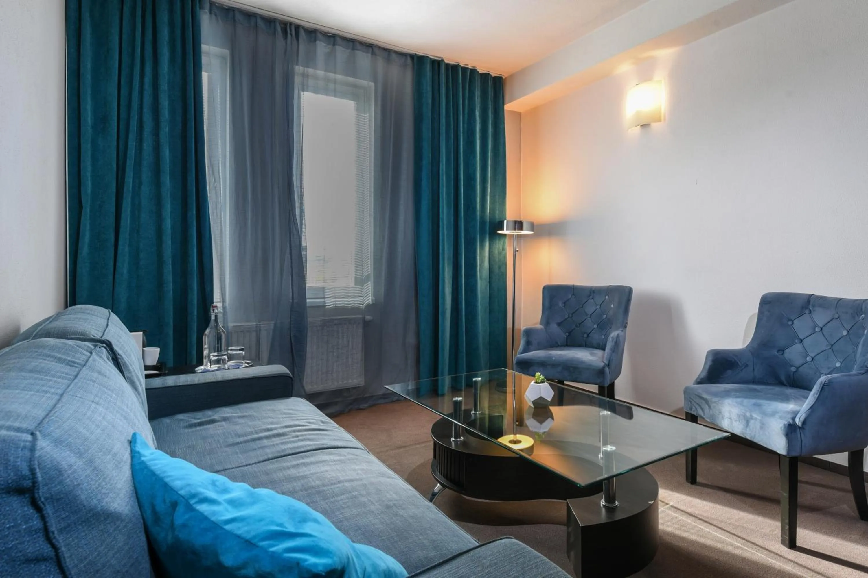 Seating area in BOUTIQUE HOTEL11 with rooftop SPA