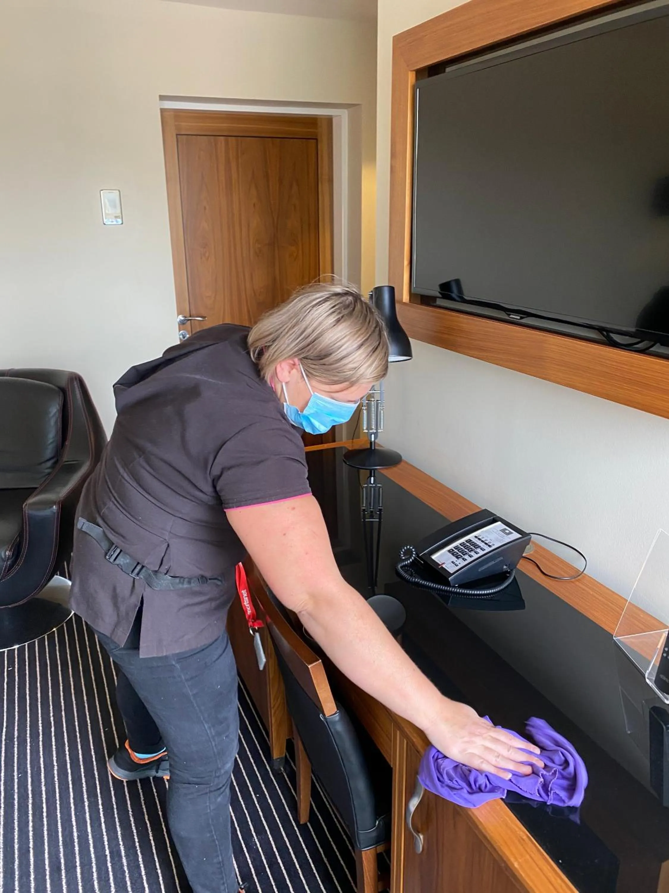 Bedroom in Hard Days Night Hotel