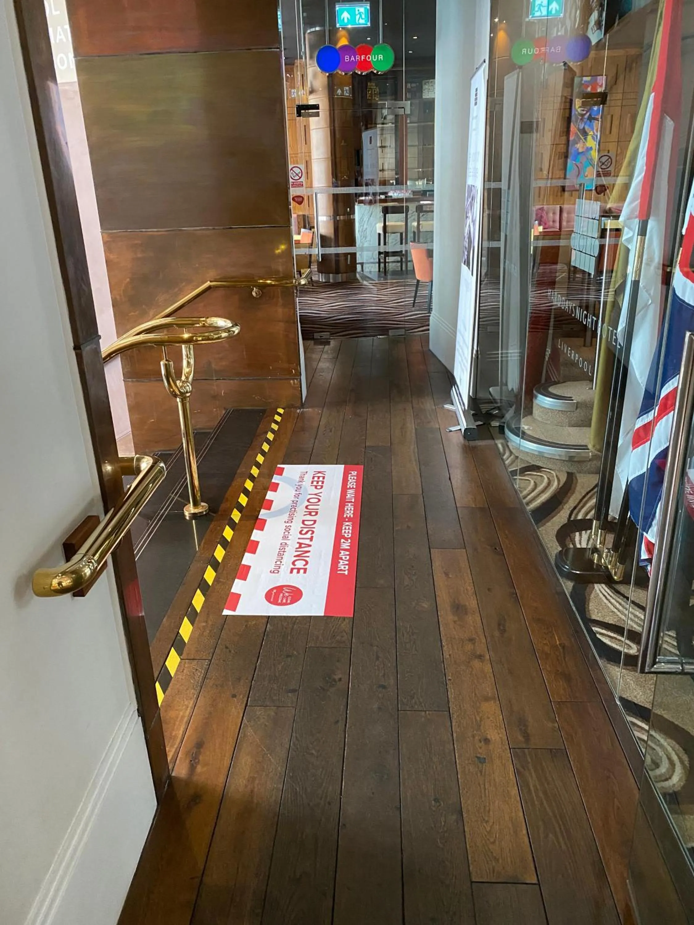 Facade/entrance in Hard Days Night Hotel