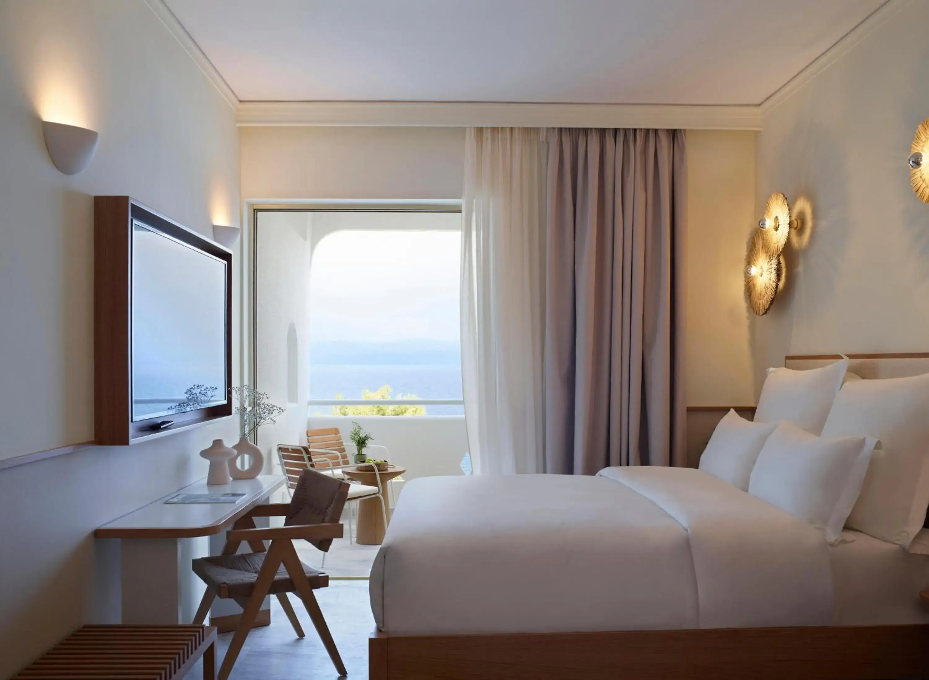 Superior Room with sea view in Brown Beach Chalkida Resort, a member of Brown Hotels Superior Room with sea view in Brown Beach Chalkida Resort, a member of Brown Hotels
