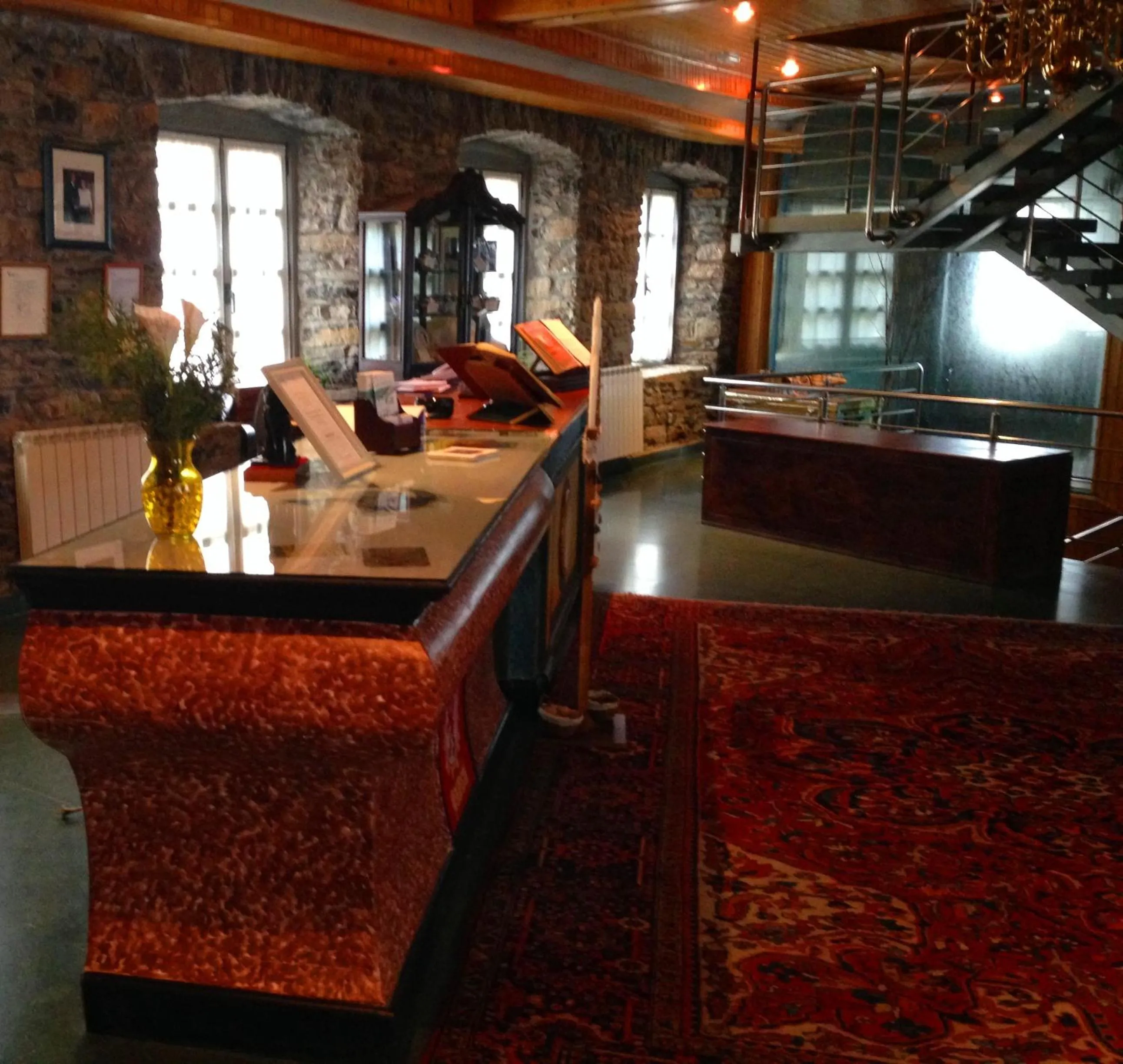 Lobby or reception in Balneario Caldas de Luna