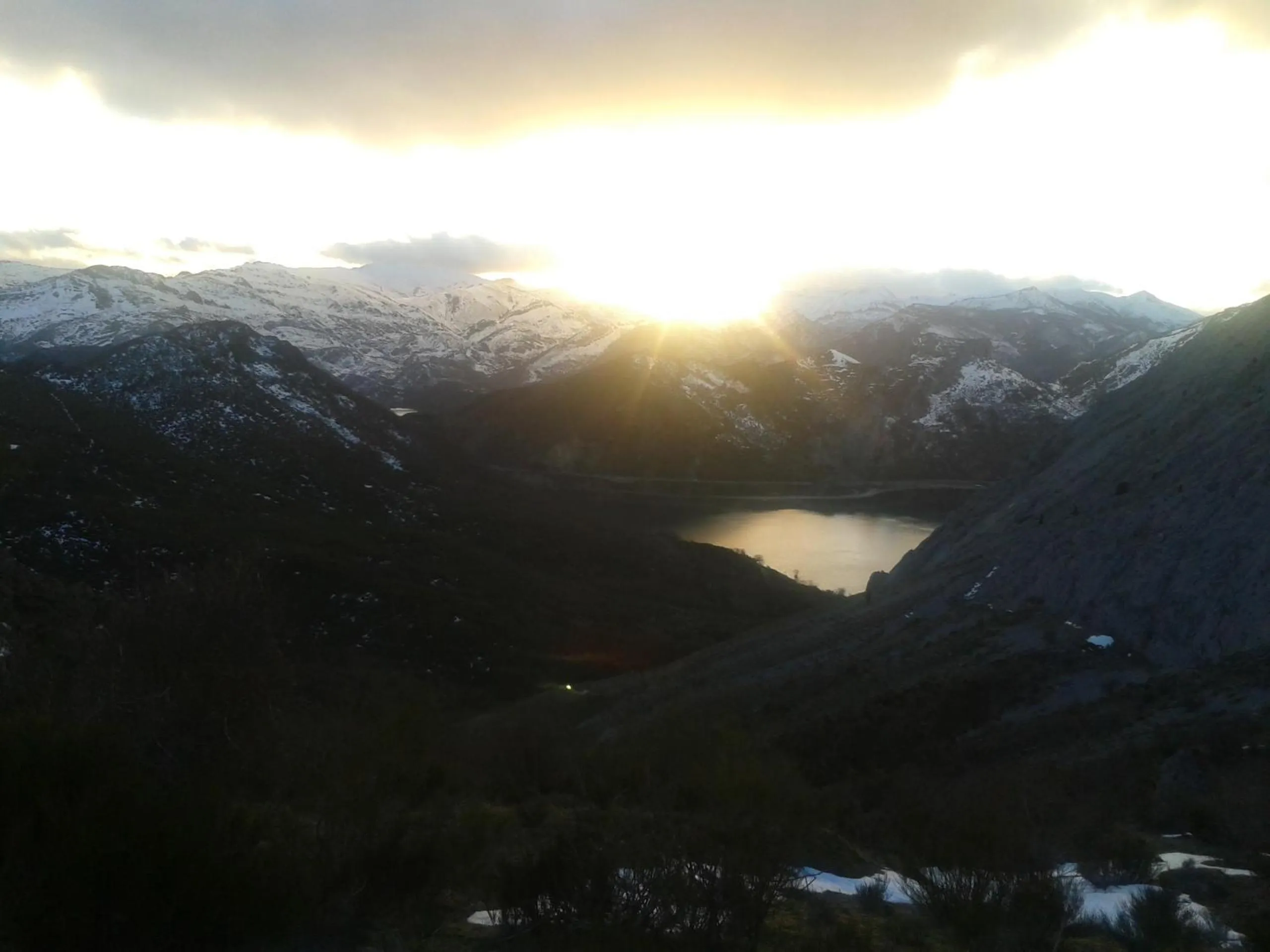 Natural landscape in Balneario Caldas de Luna