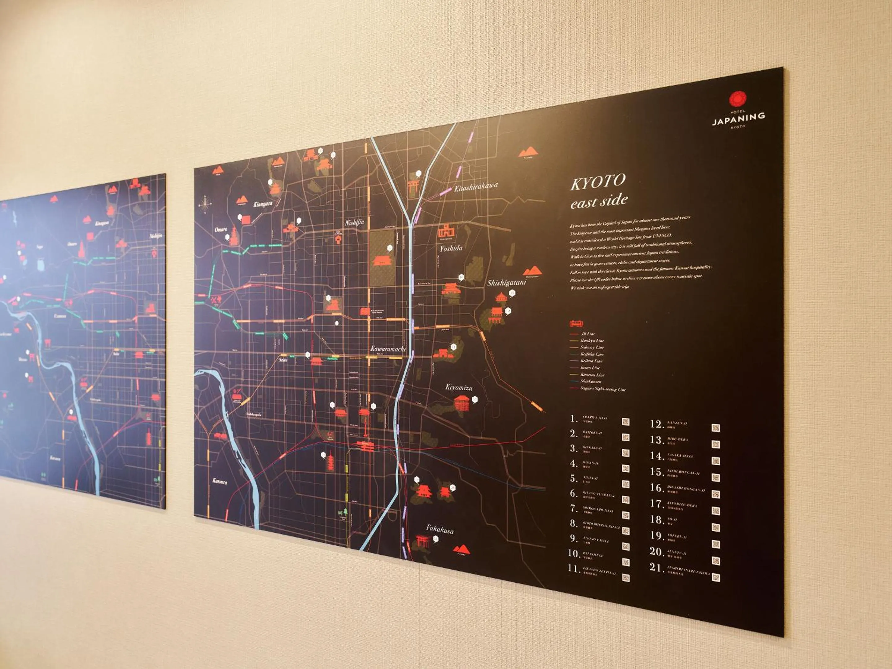 Area and facilities in Meldia Stay Nijojo