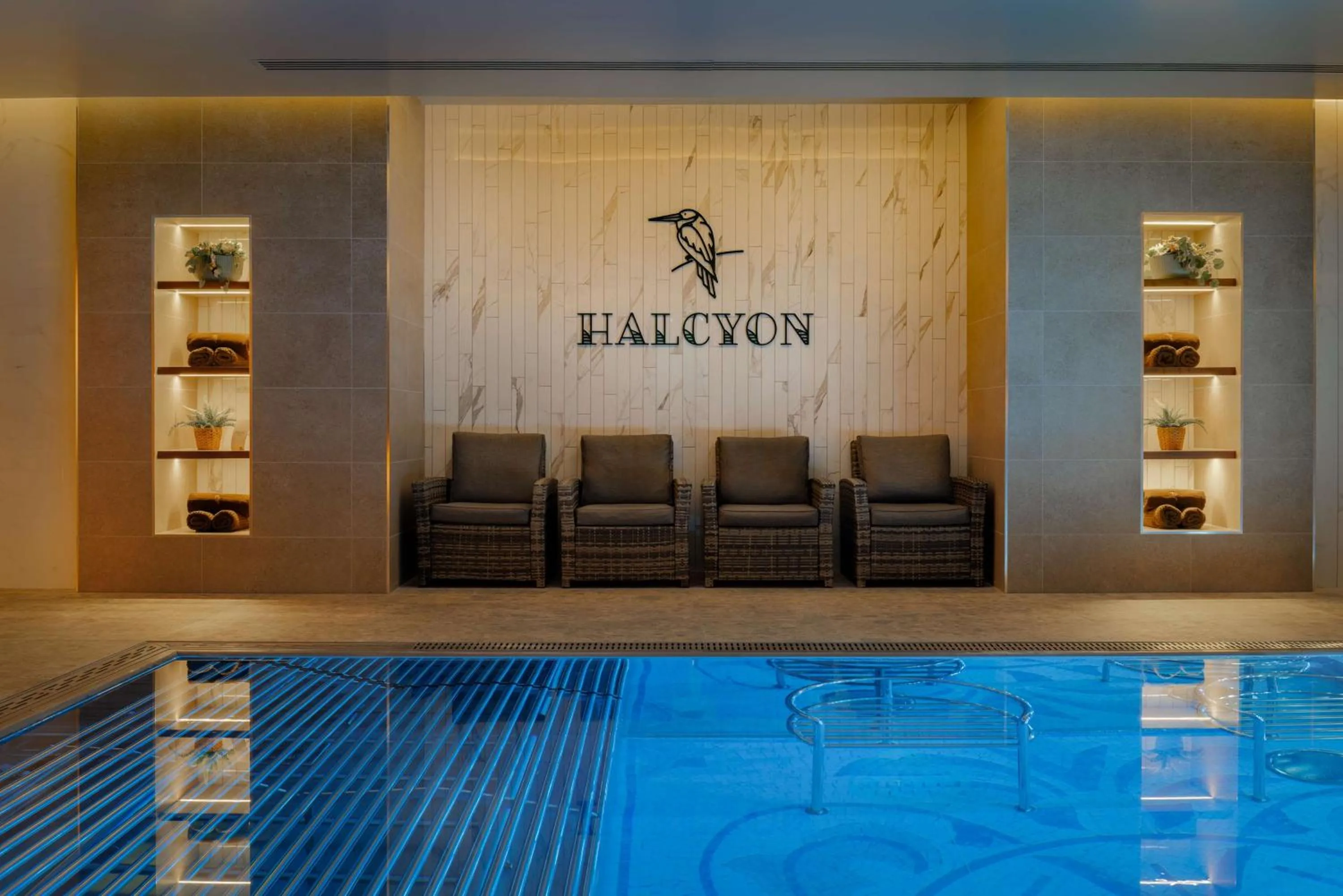 Pool view in Doubletree by Hilton Belfast Templepatrick