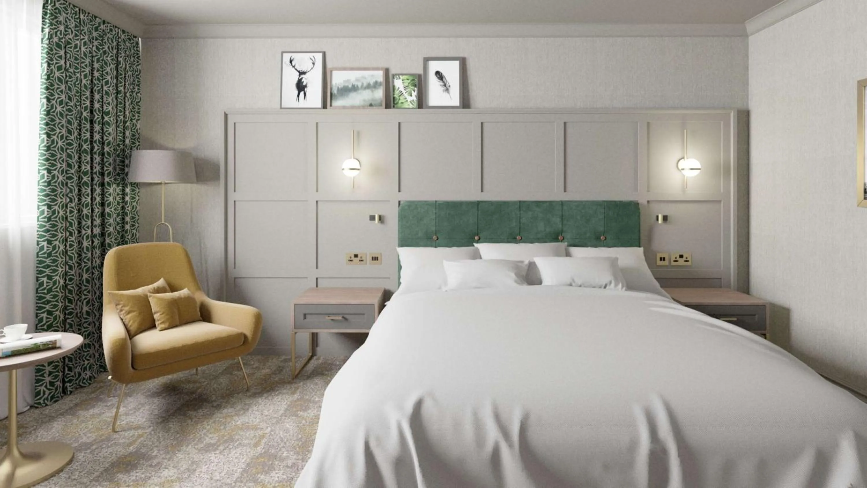 Bed in Doubletree by Hilton Belfast Templepatrick