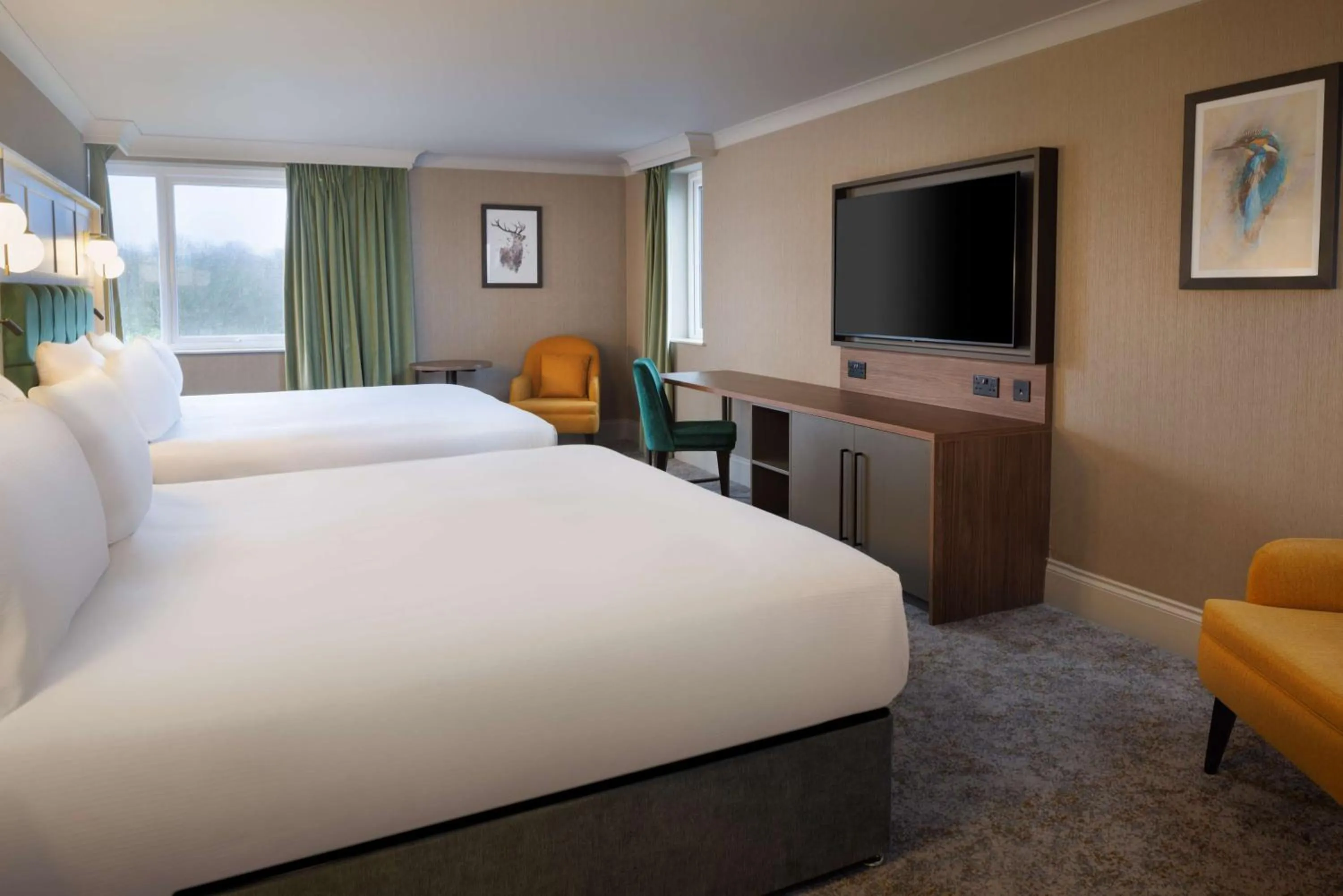 Bed in Doubletree by Hilton Belfast Templepatrick