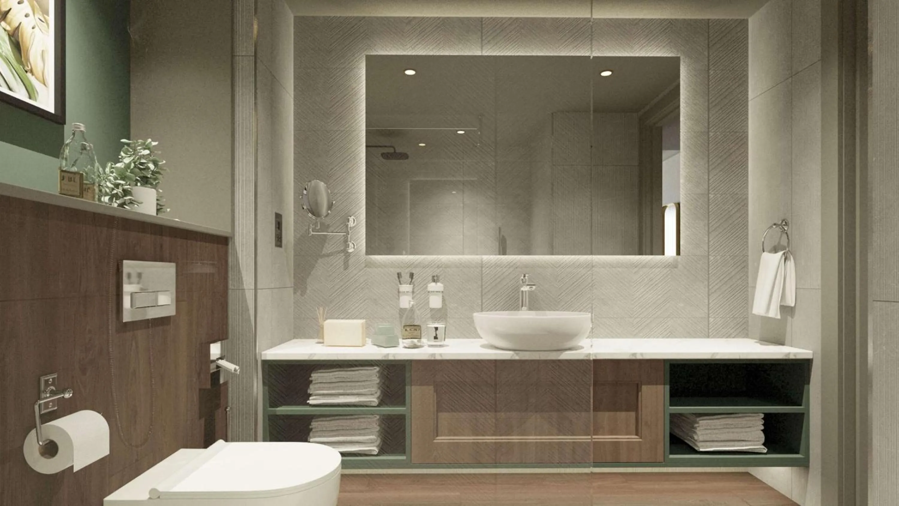 Bathroom in Doubletree by Hilton Belfast Templepatrick