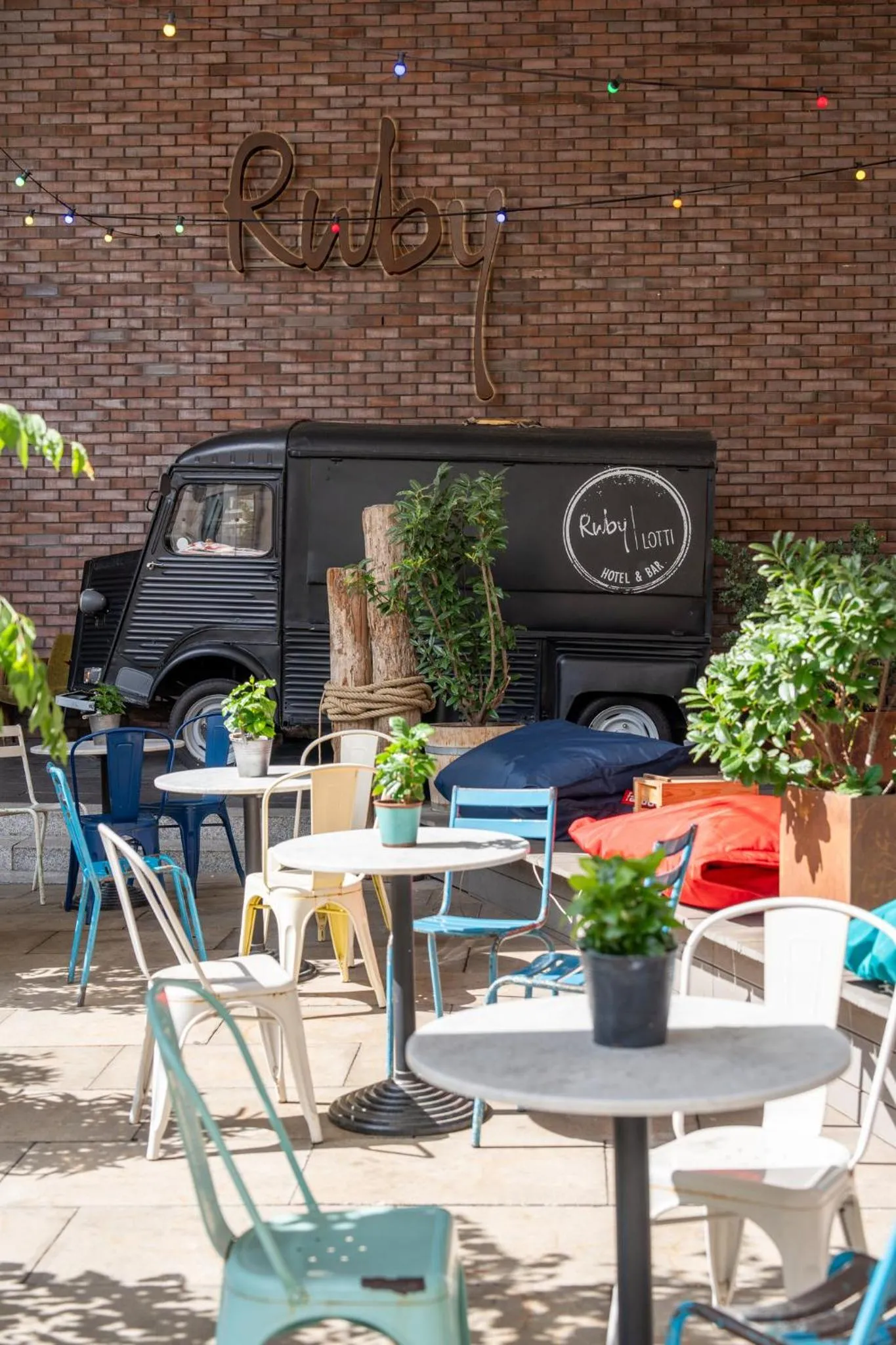 Balcony/Terrace in Ruby Lotti Hotel Hamburg