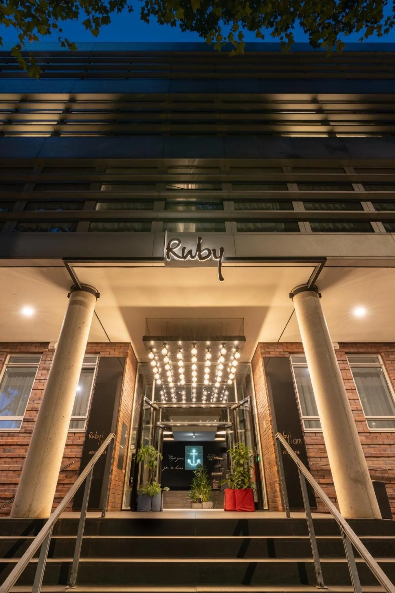 Property building in Ruby Lotti Hotel Hamburg