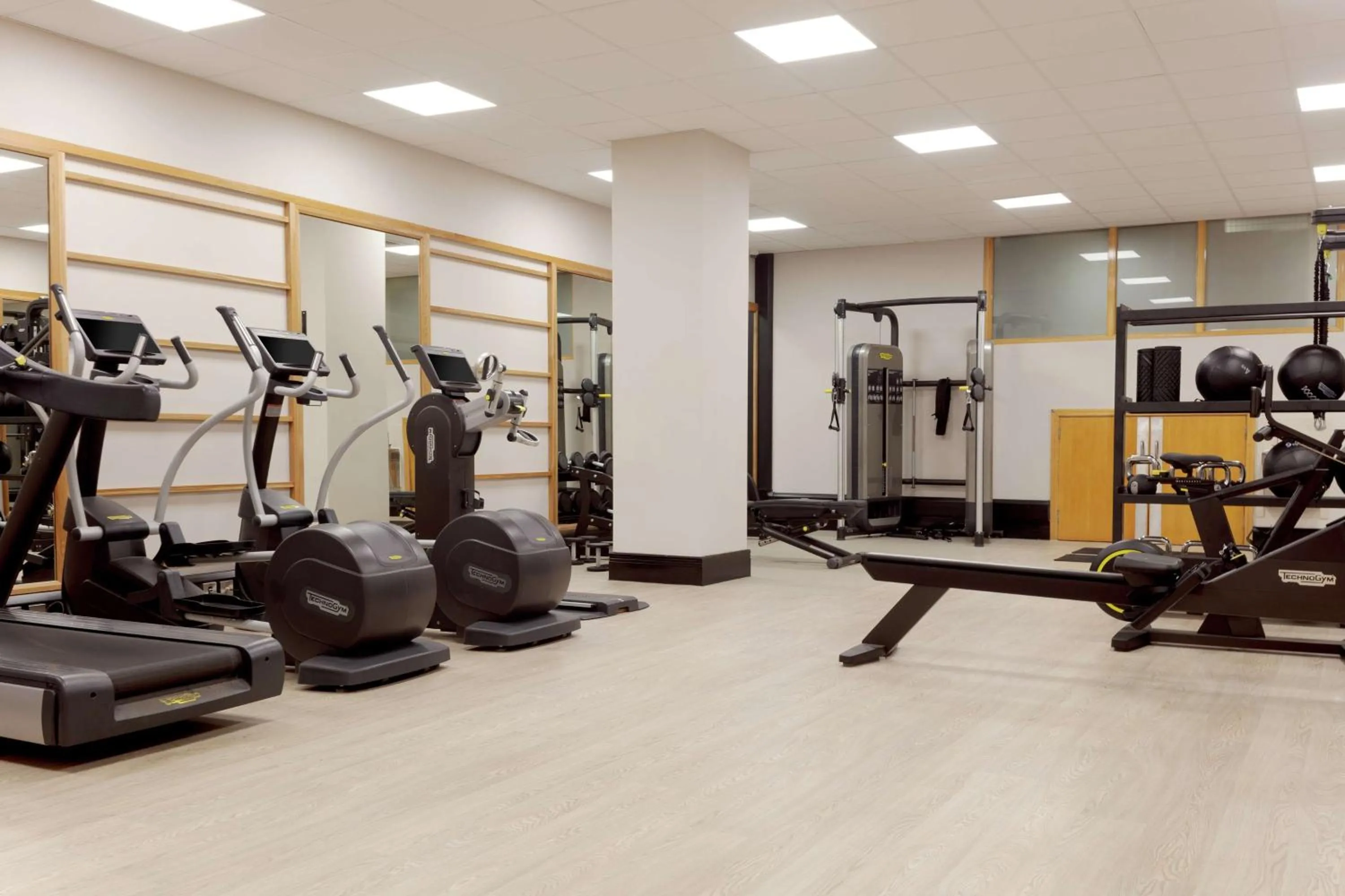 Fitness centre/facilities in Hilton Belfast