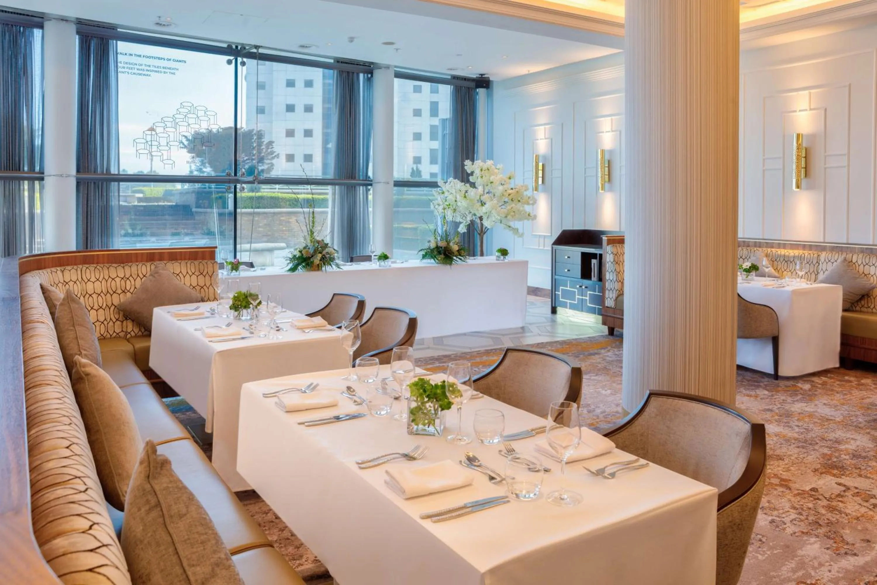 Restaurant/places to eat in Hilton Belfast