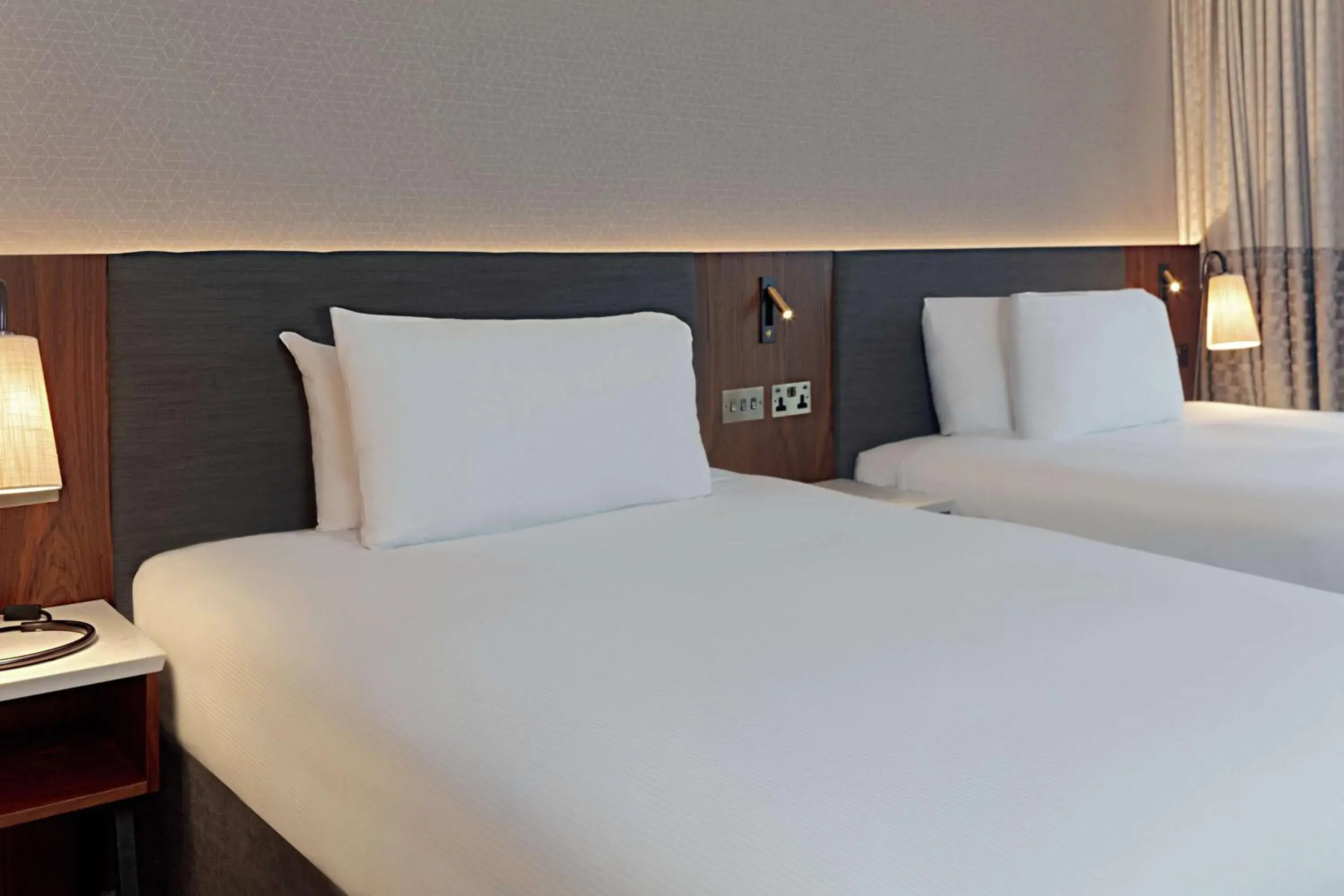 Double Room with Two Double Beds in Hilton Belfast Double Room with Two Double Beds in Hilton Belfast