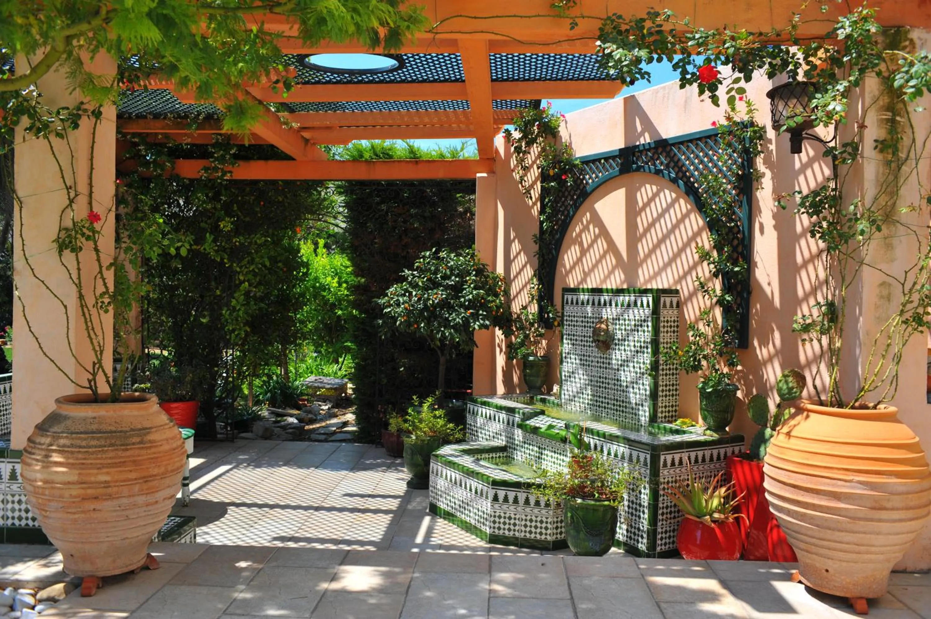 Decorative detail in Villa Valflor chambres d'hôtes et appartements