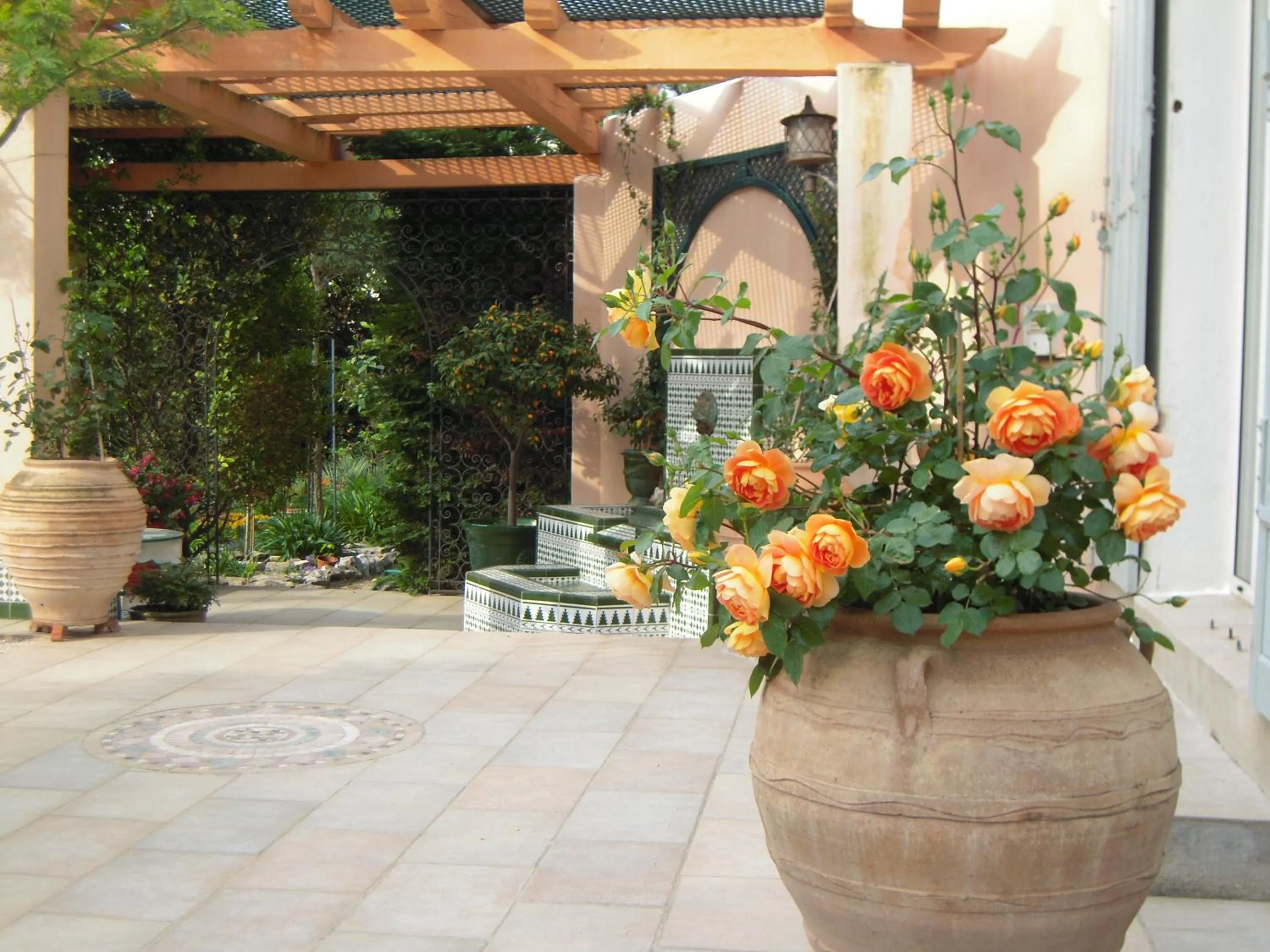 Balcony/Terrace in Villa Valflor chambres d'hôtes et appartements
