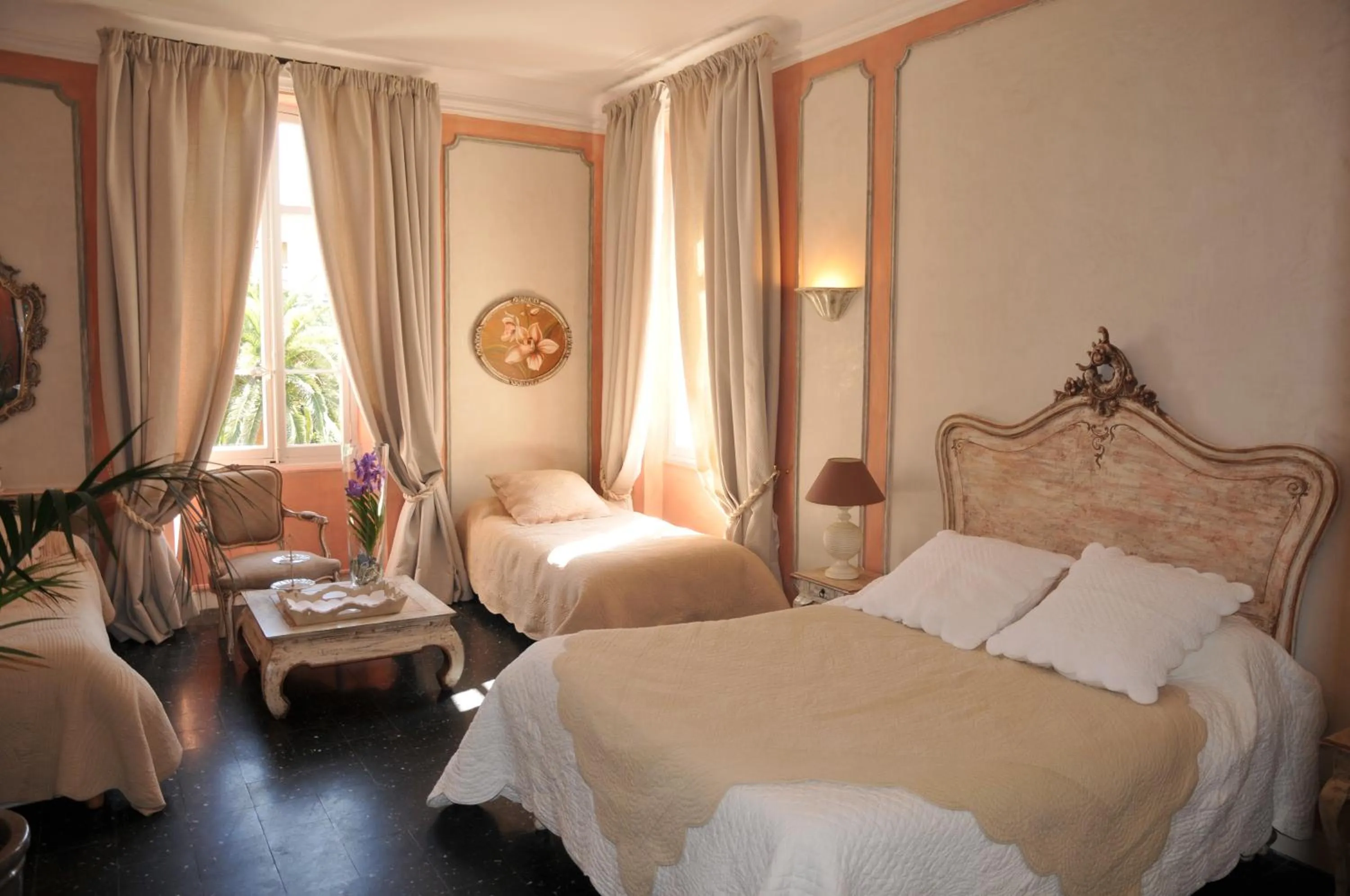 Bedroom, Bed in Villa Valflor chambres d'hôtes et appartements