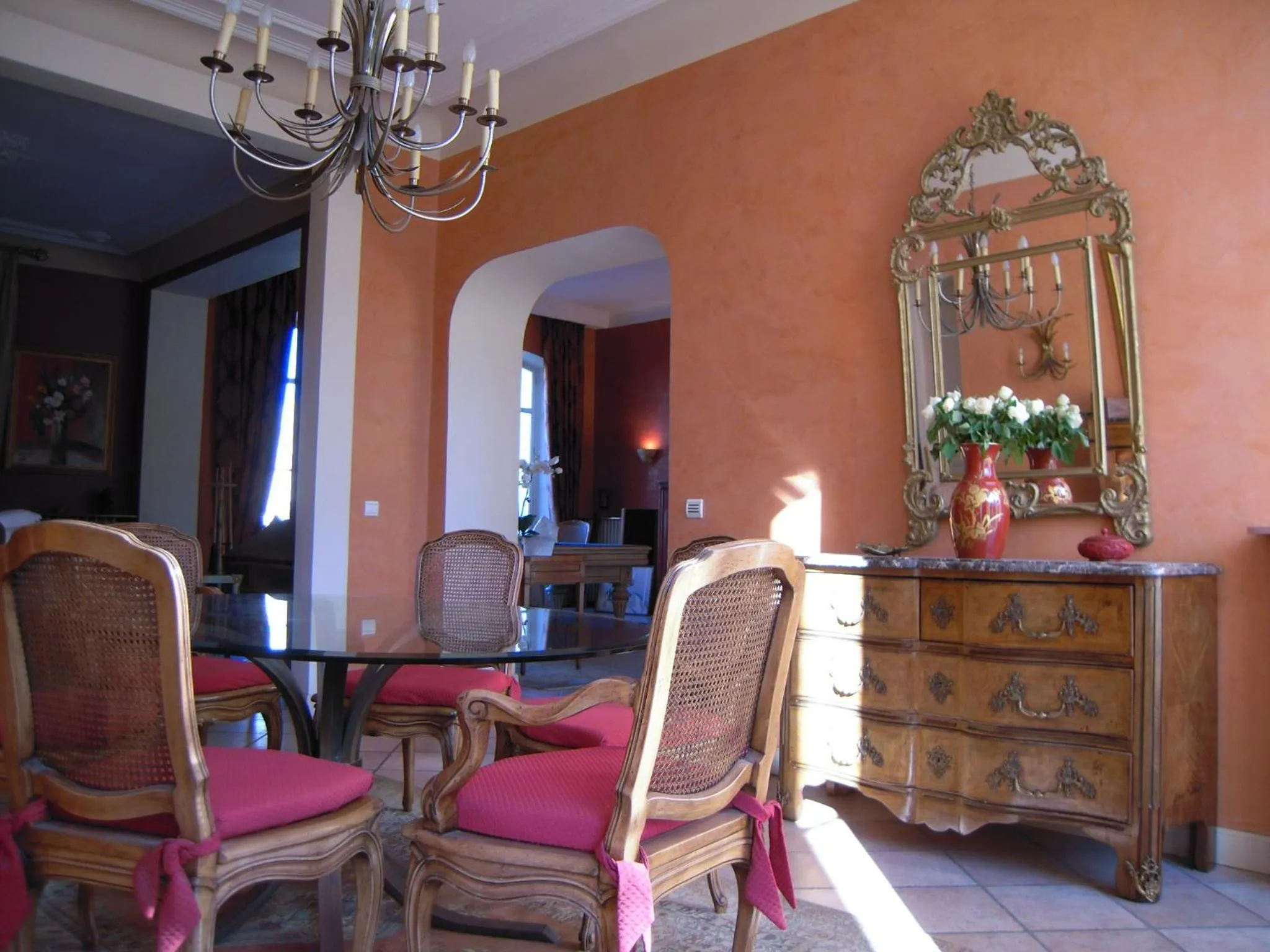 Living room in Villa Valflor chambres d'hôtes et appartements
