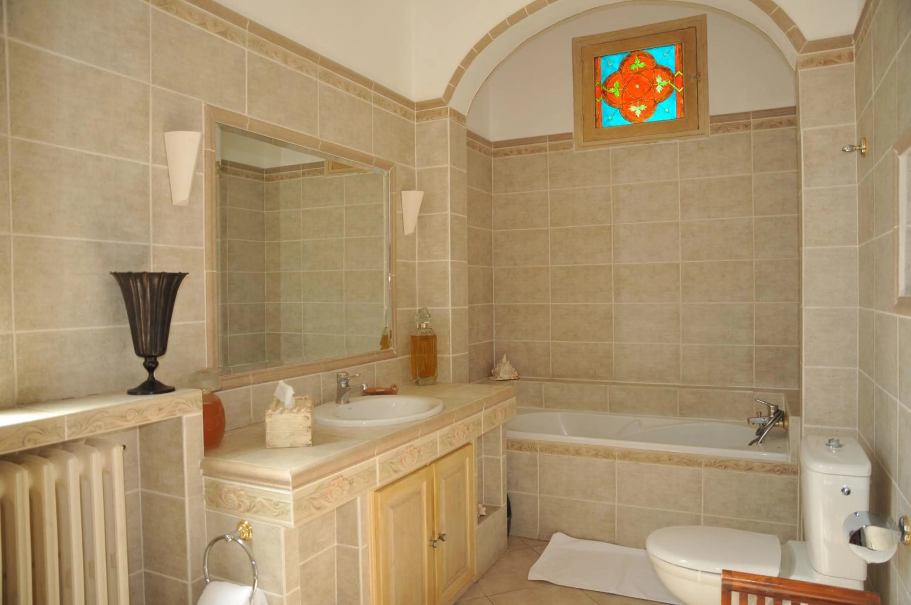 Bathroom in Villa Valflor chambres d'hôtes et appartements