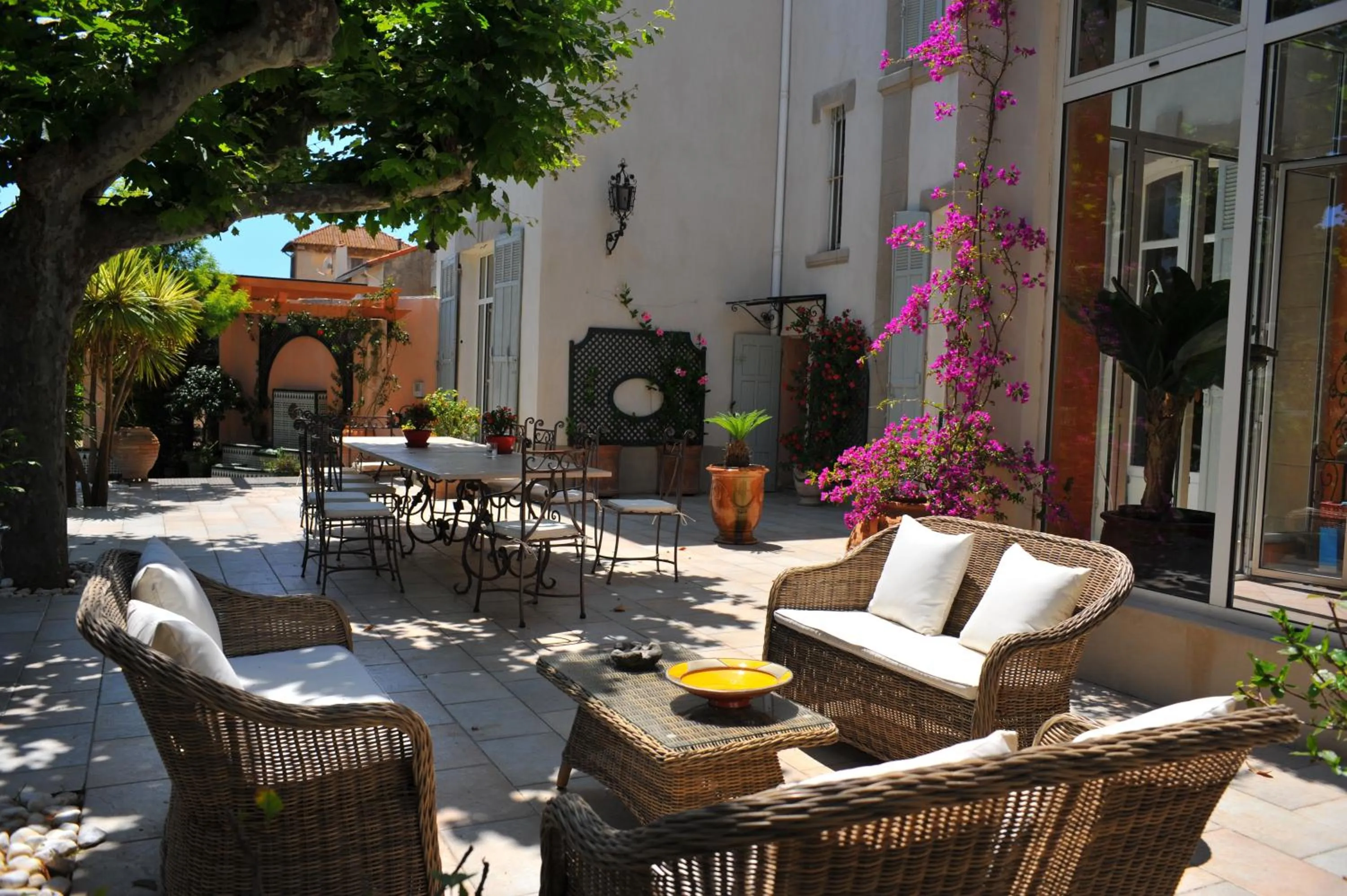 Balcony/Terrace in Villa Valflor chambres d'hôtes et appartements