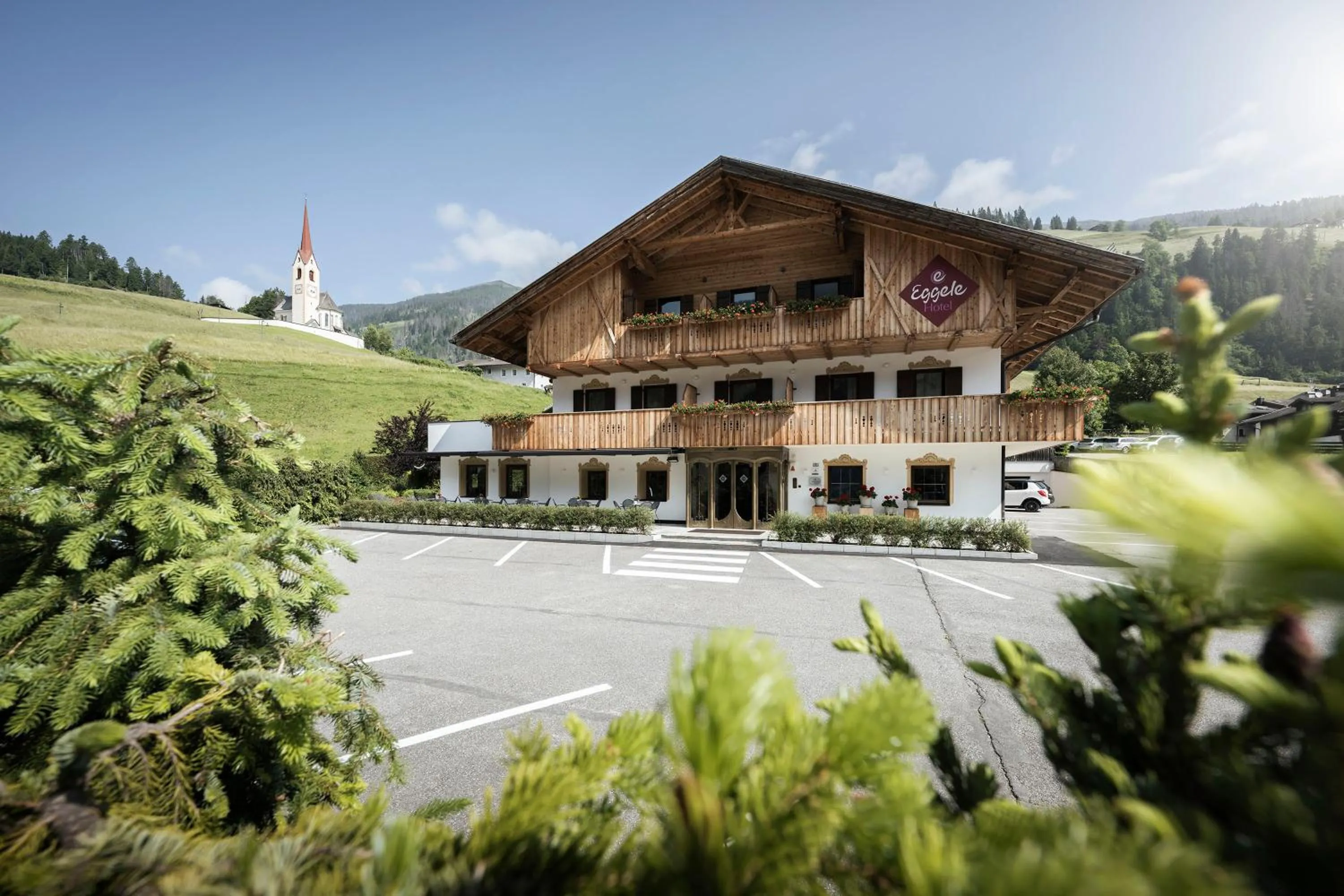 Property building in Boutique Hotel Eggele