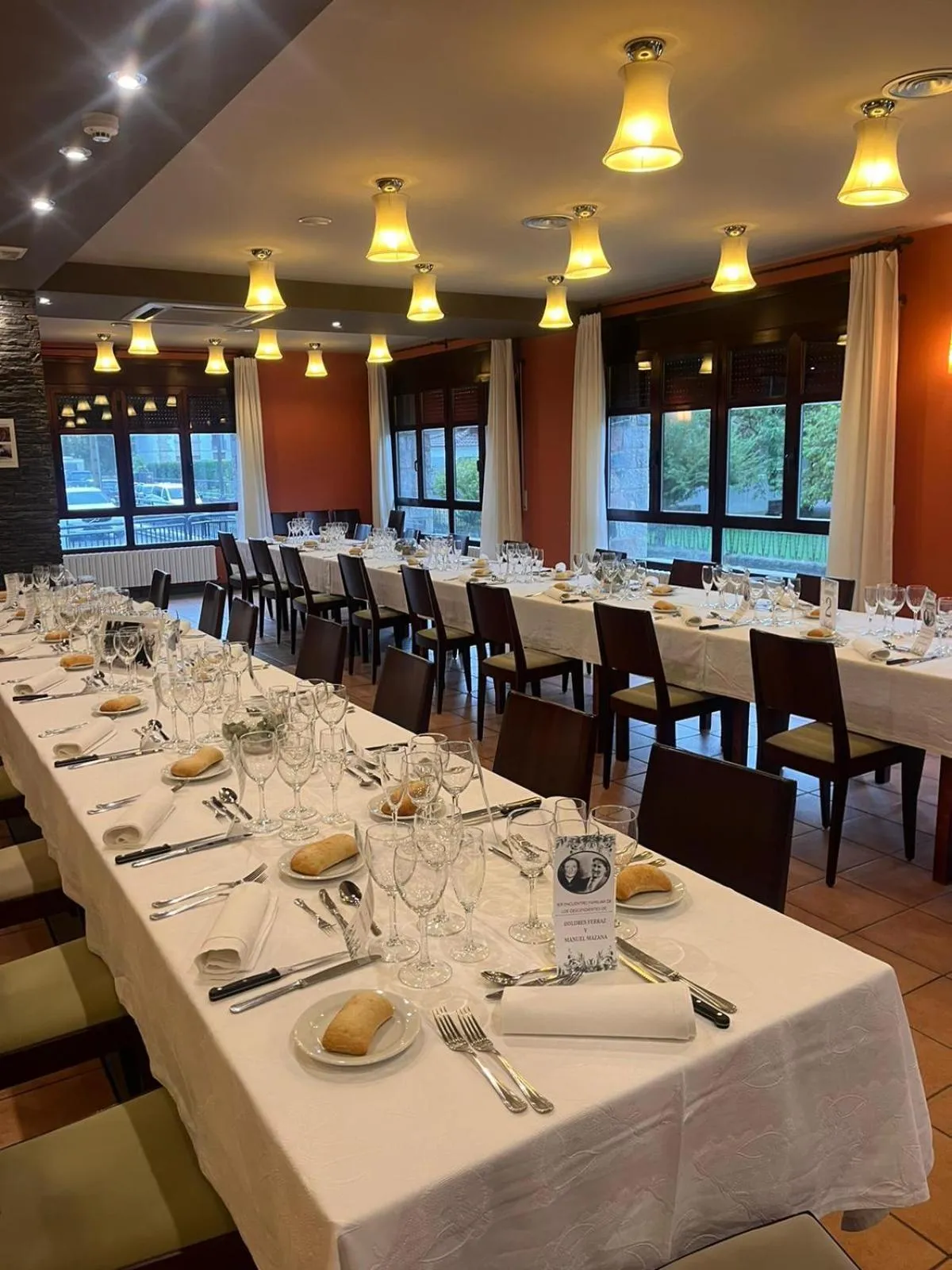Dining area in Hotel Cotiella