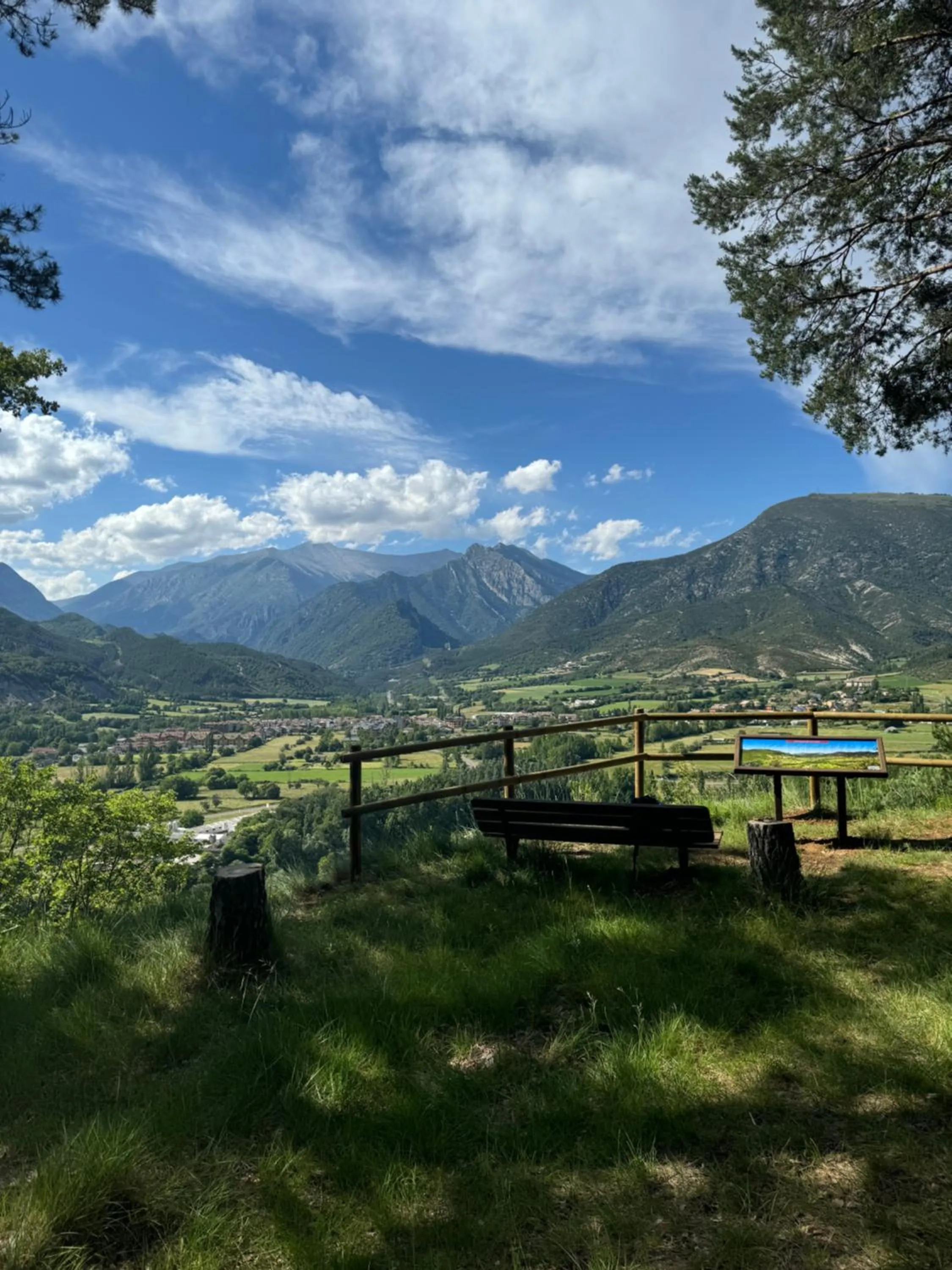 Natural landscape in Hotel Cotiella
