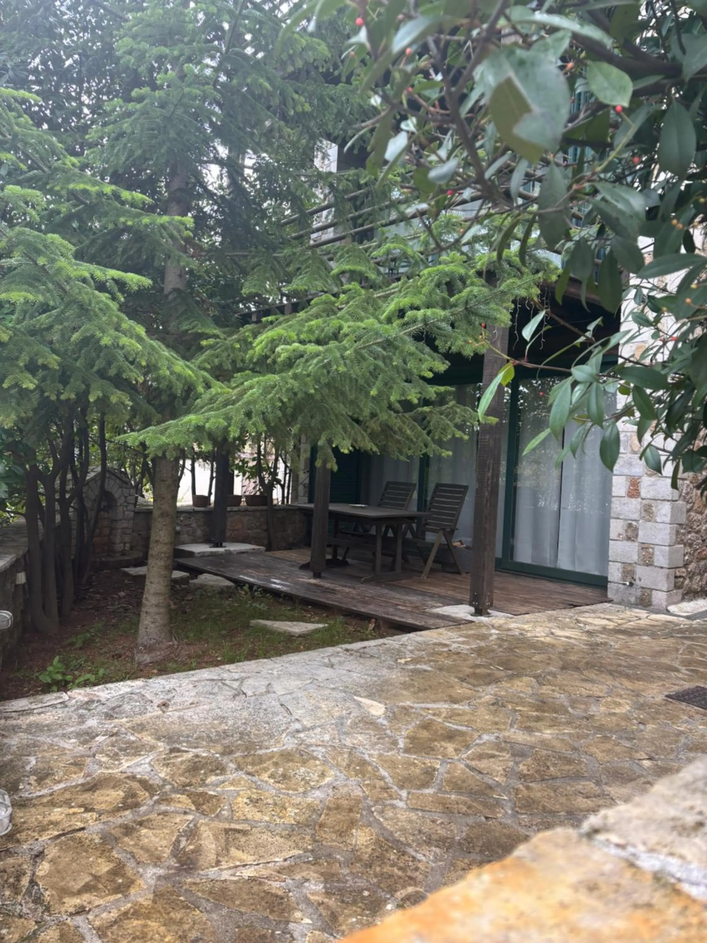 Property building in Vathyskia Guesthouse