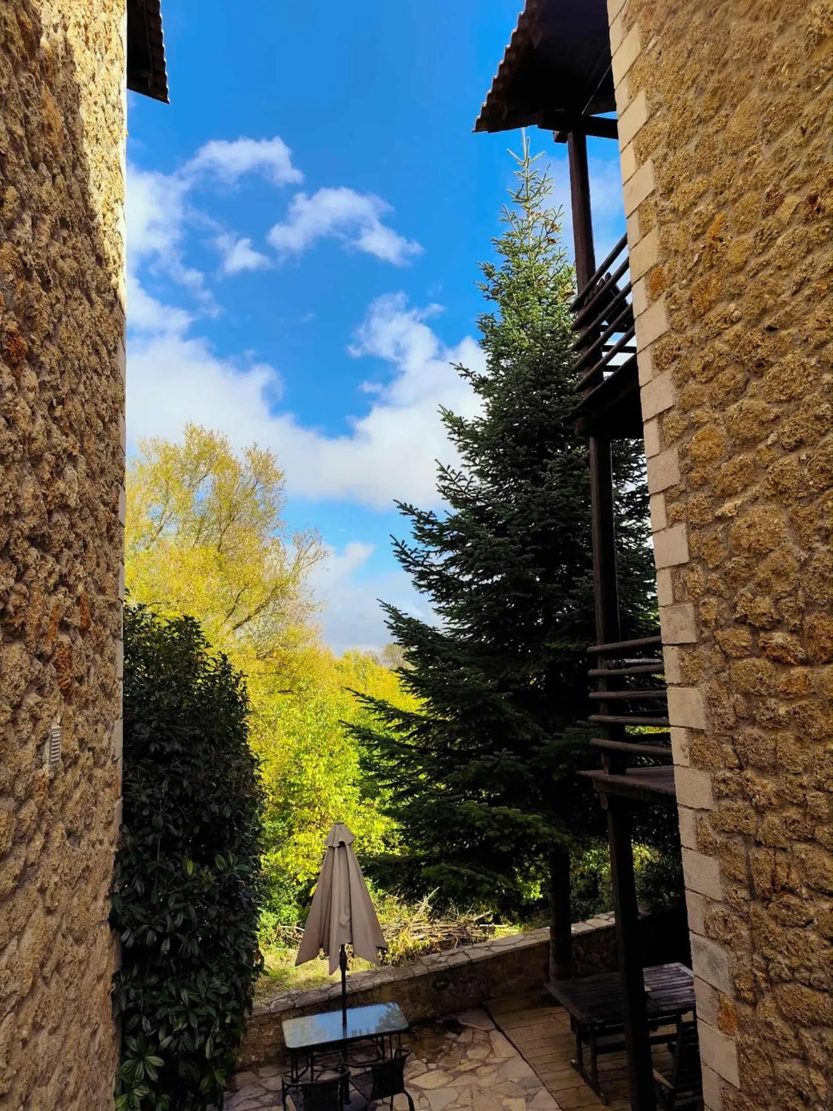 Property building in Vathyskia Guesthouse