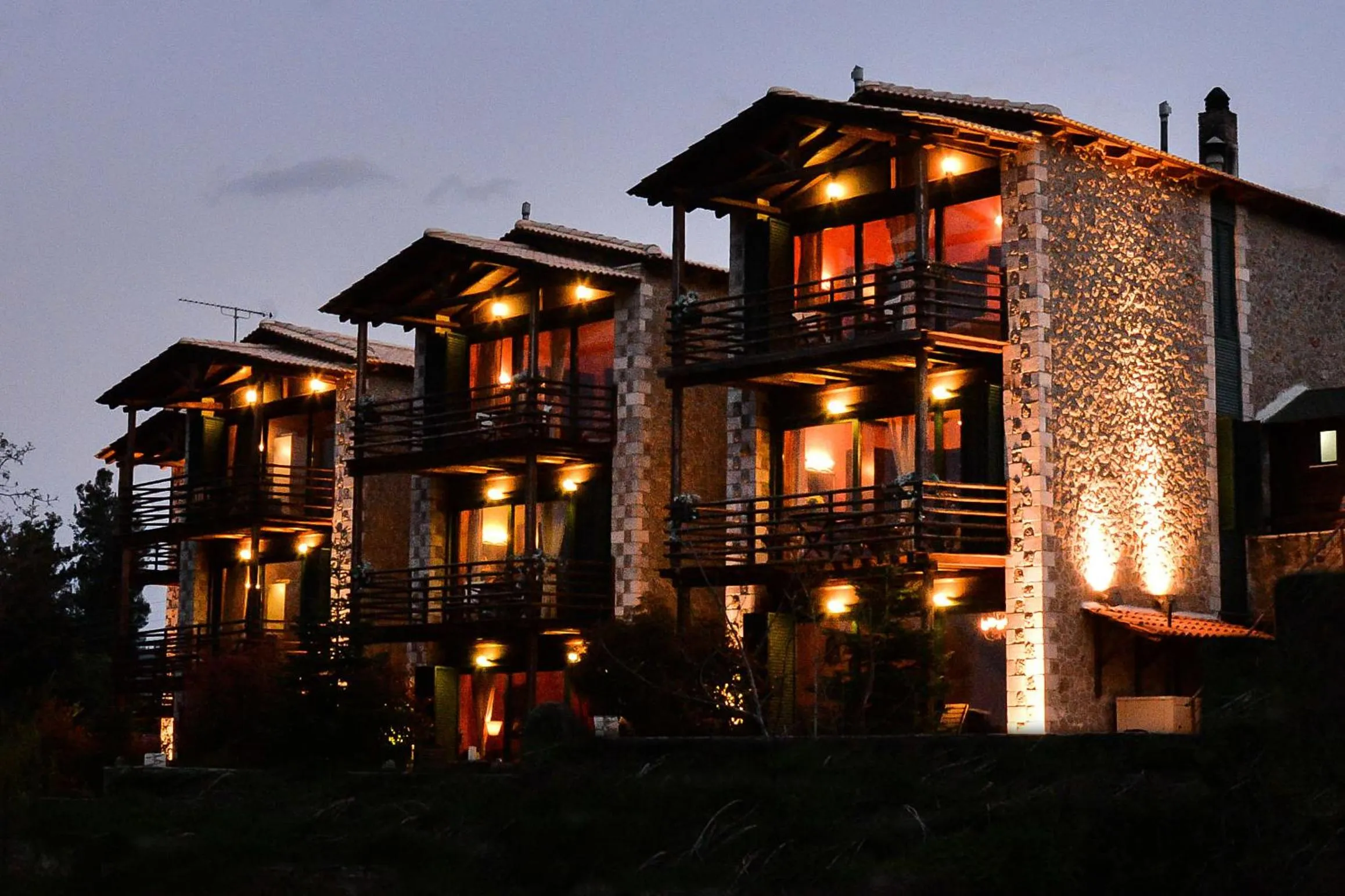 Spring in Vathyskia Guesthouse