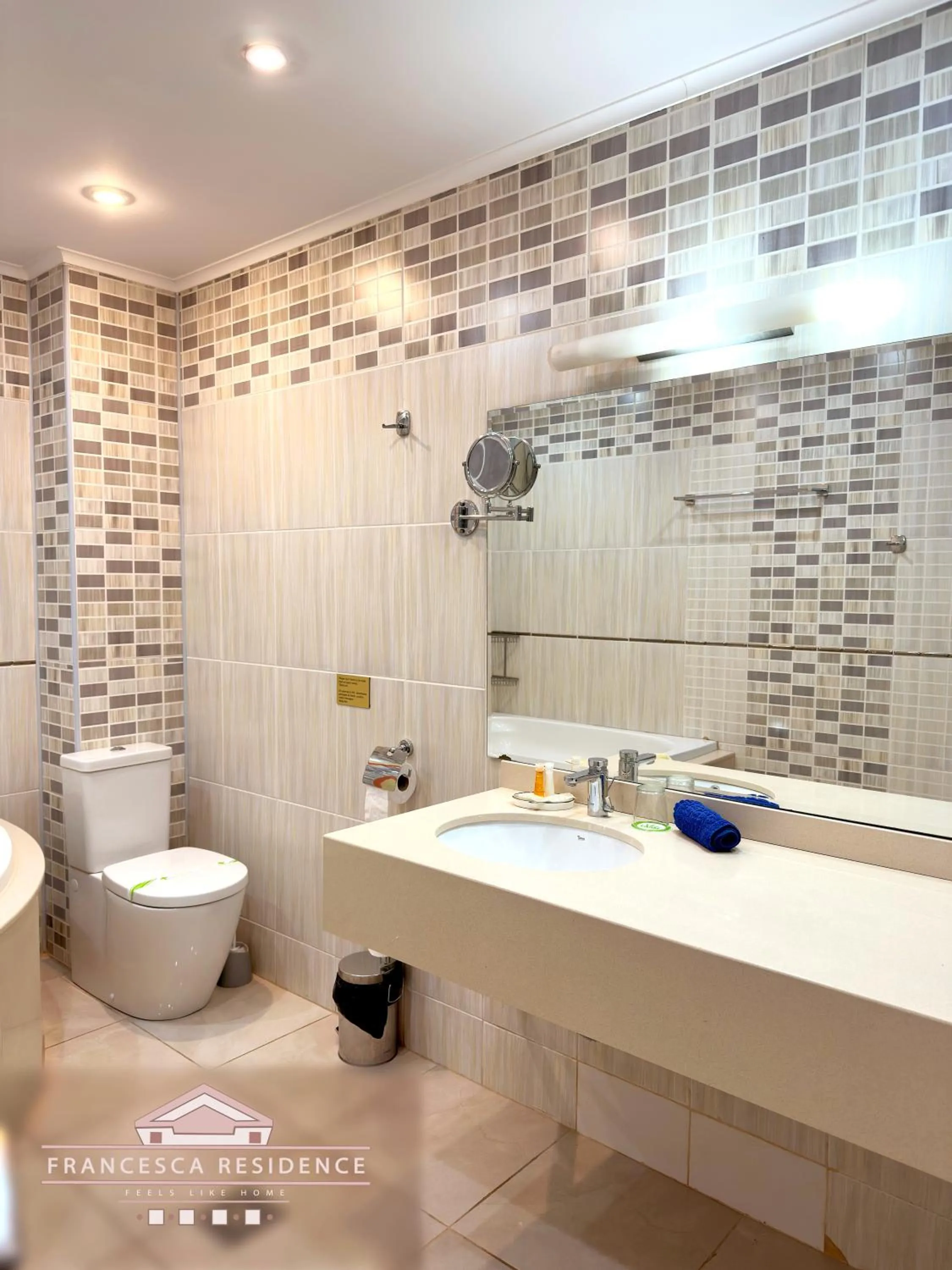 Toilet in Francesca Residence