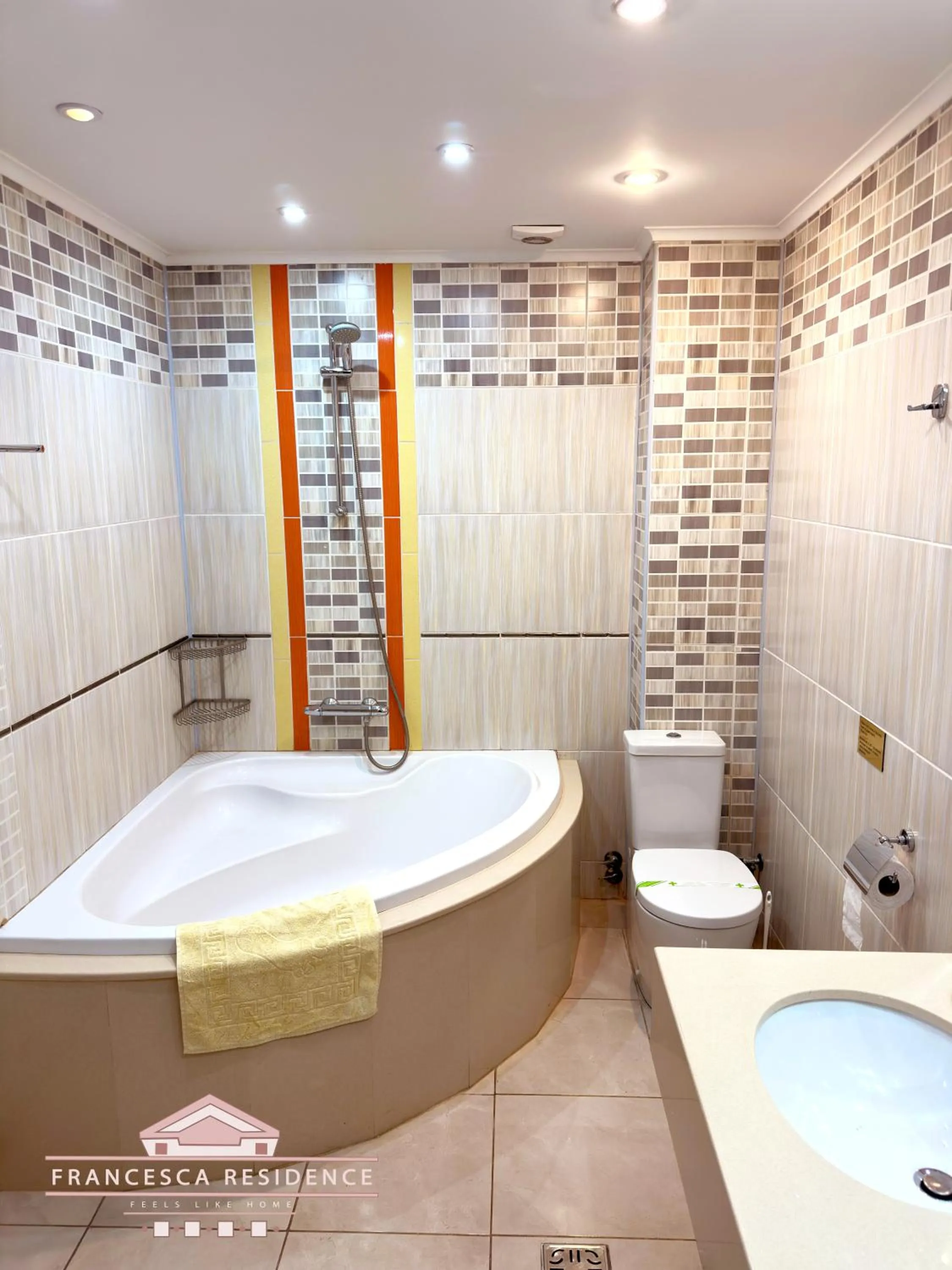 Toilet in Francesca Residence