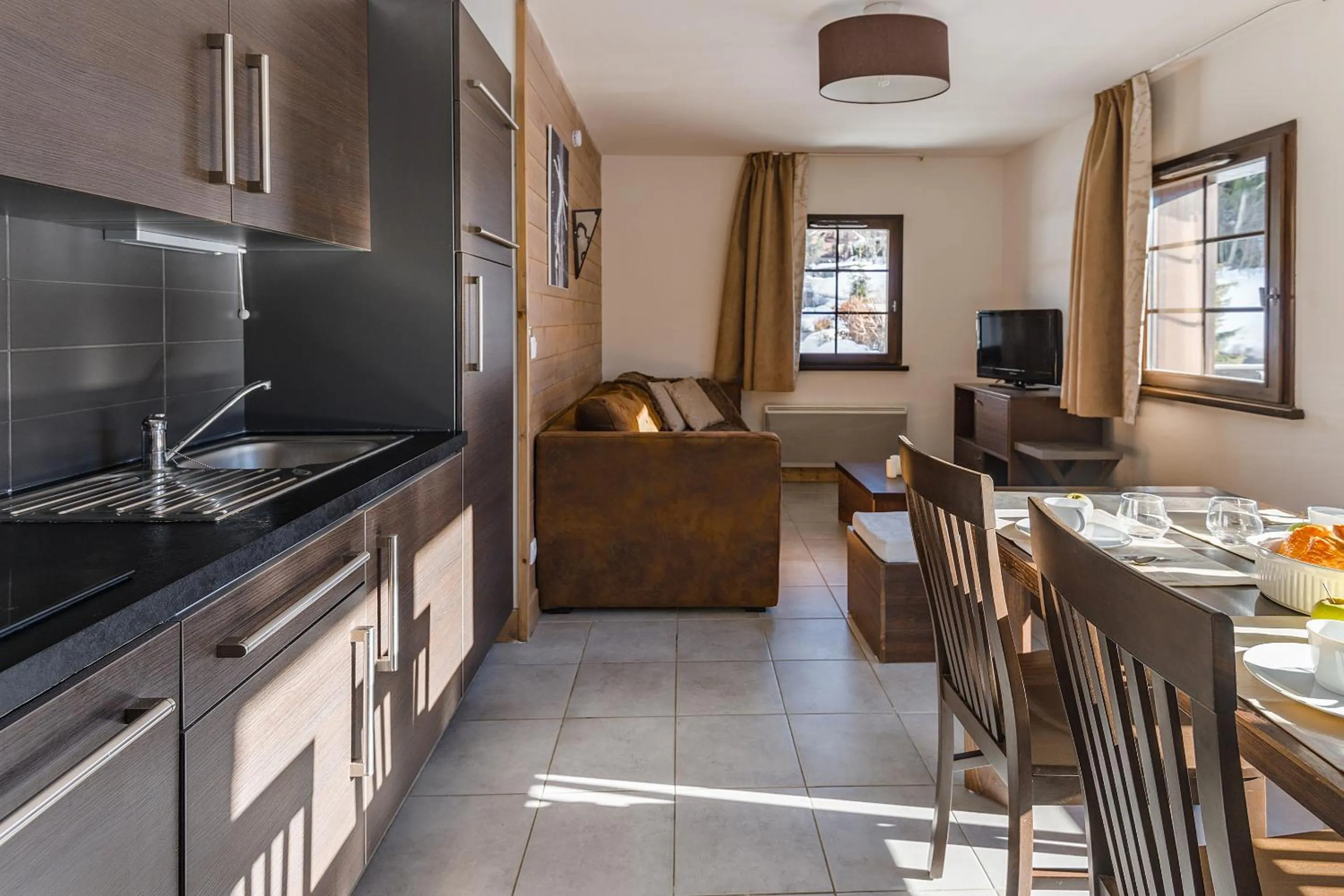 Living room in Lagrange Vacances Les Fermes Emiguy