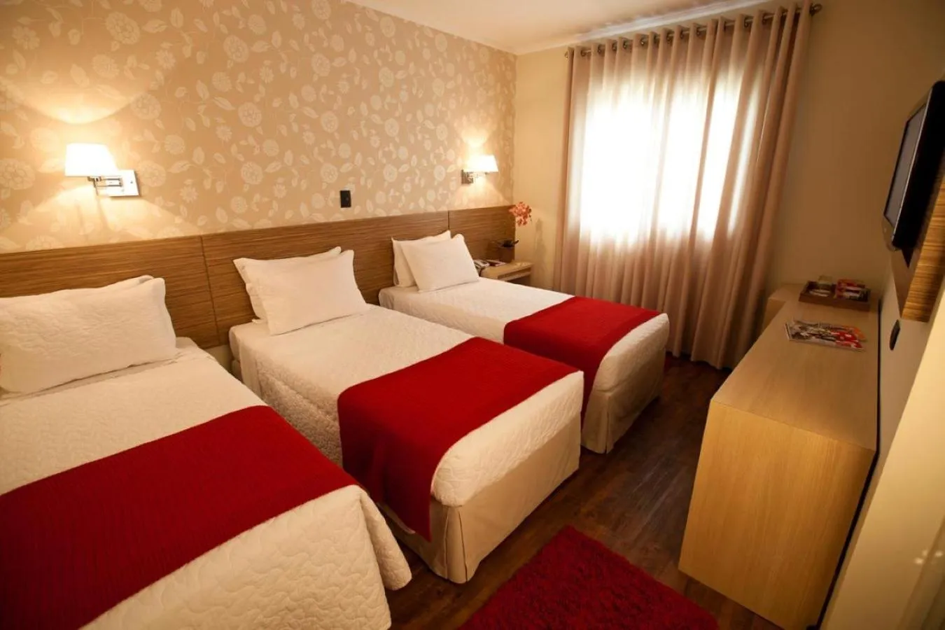 Bed in LS Villas Hotel & Spa