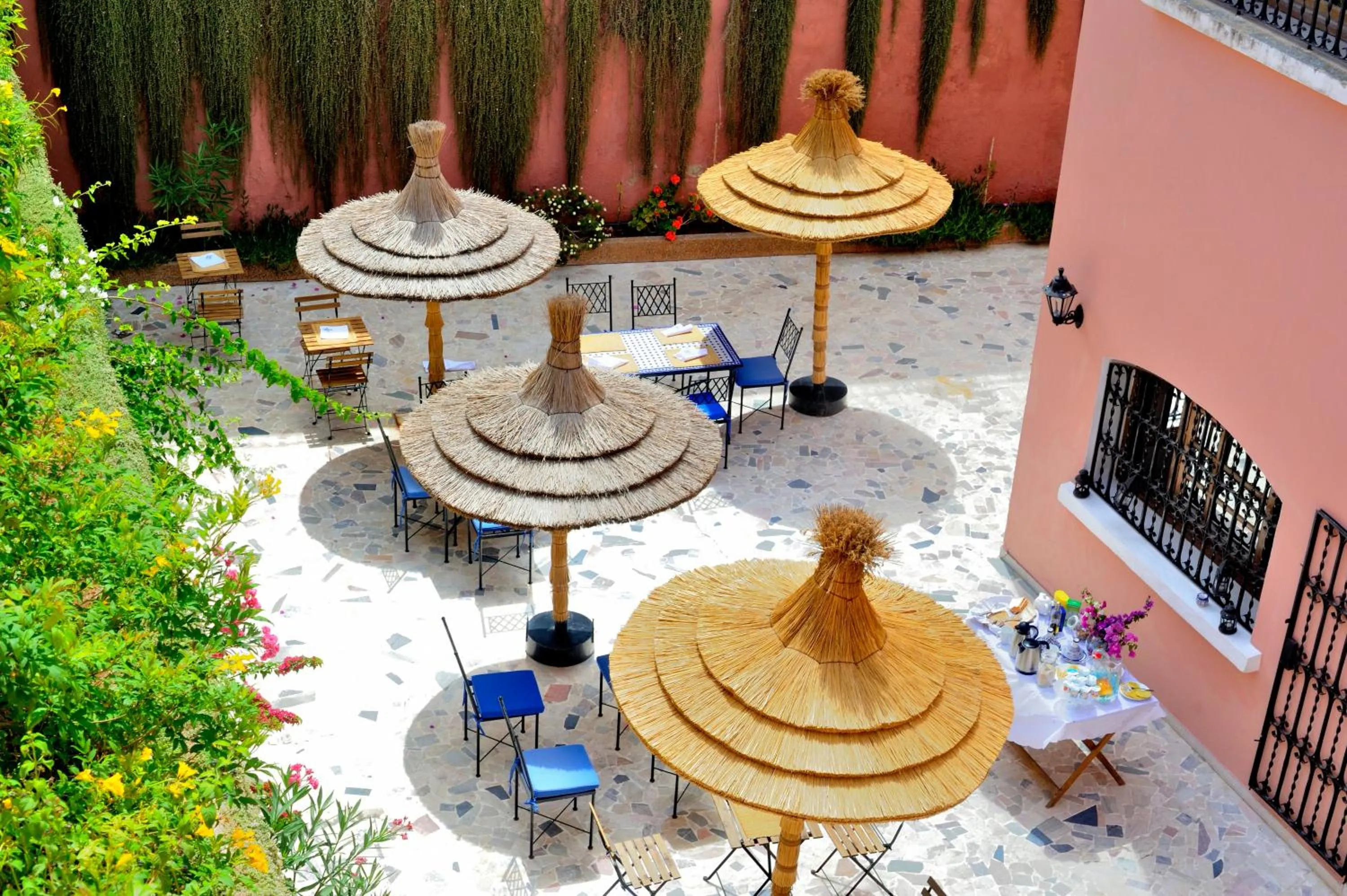 Garden view in LHOSTEL à Casablanca