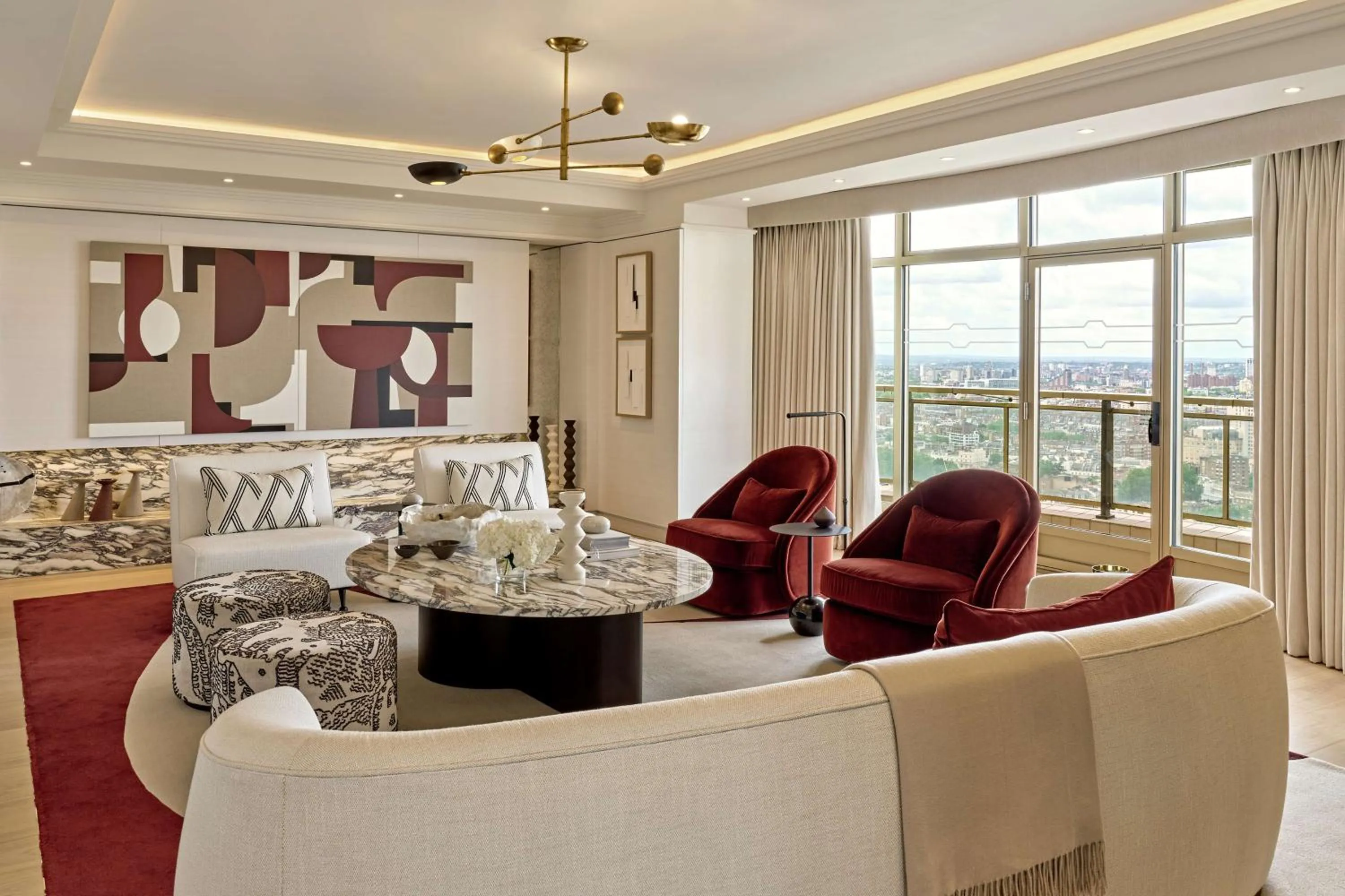 Living room in London Hilton on Park Lane