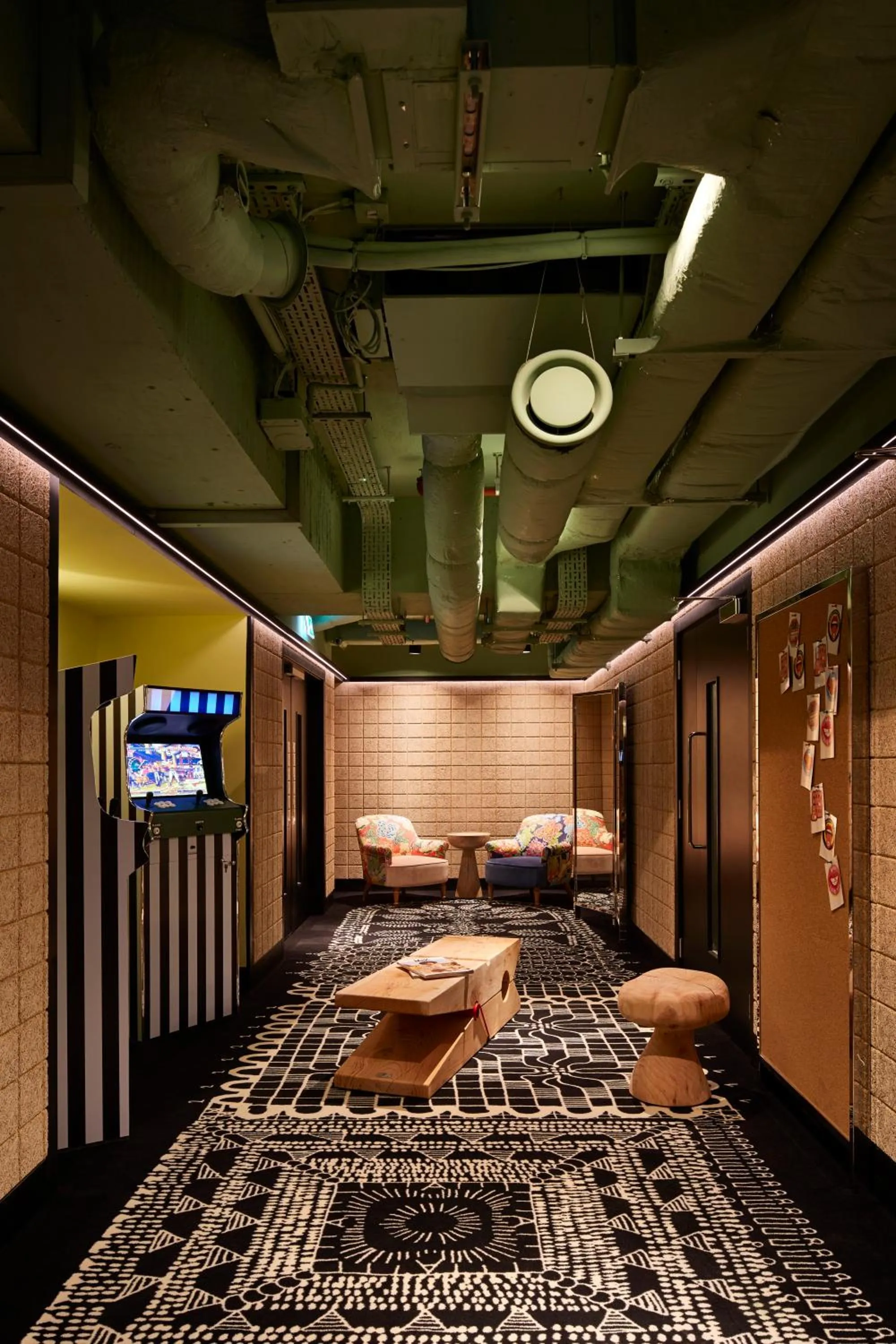 Decorative detail, Bed in Mama Shelter London - Shoreditch