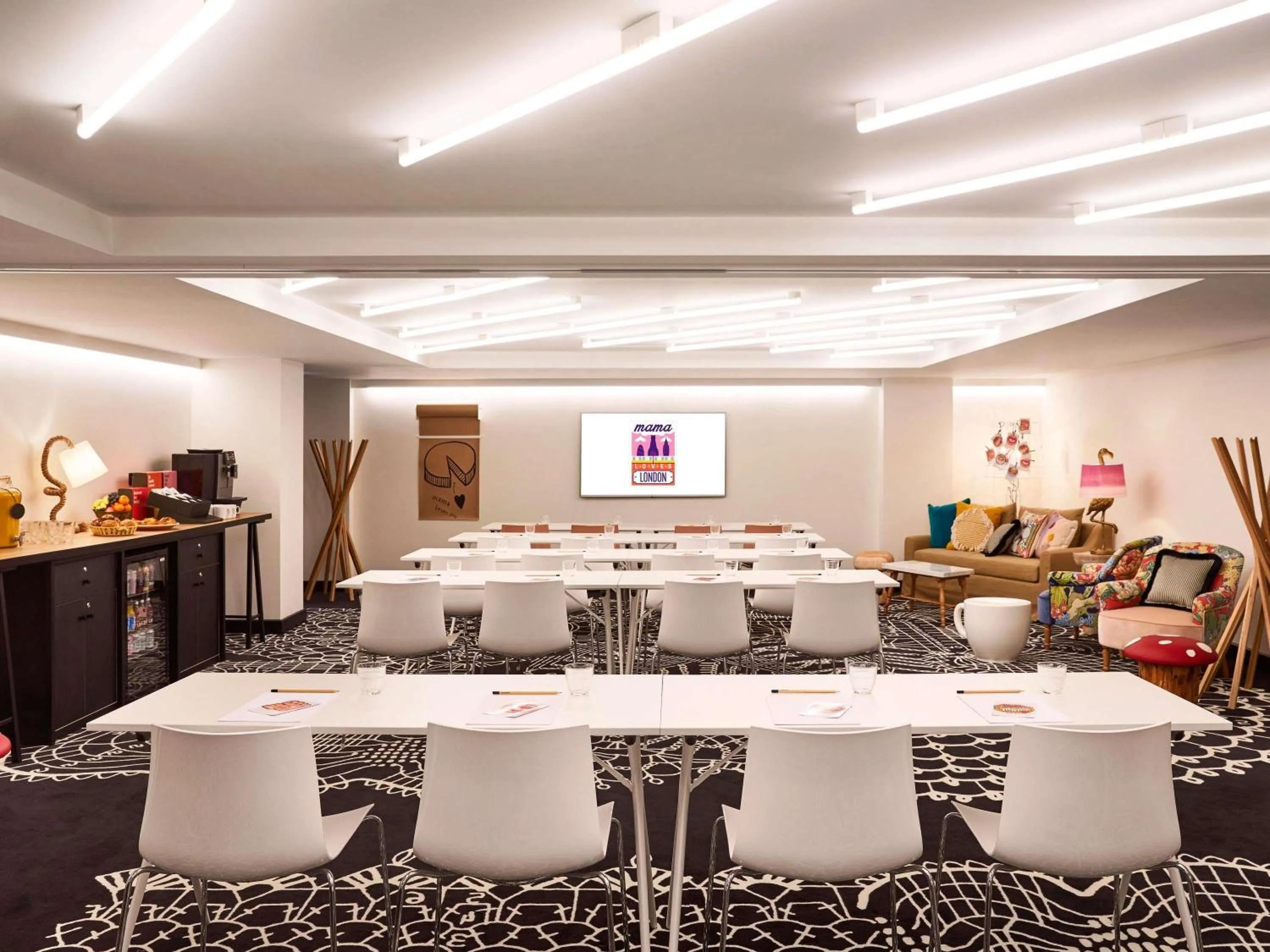 Meeting/conference room in Mama Shelter London - Shoreditch
