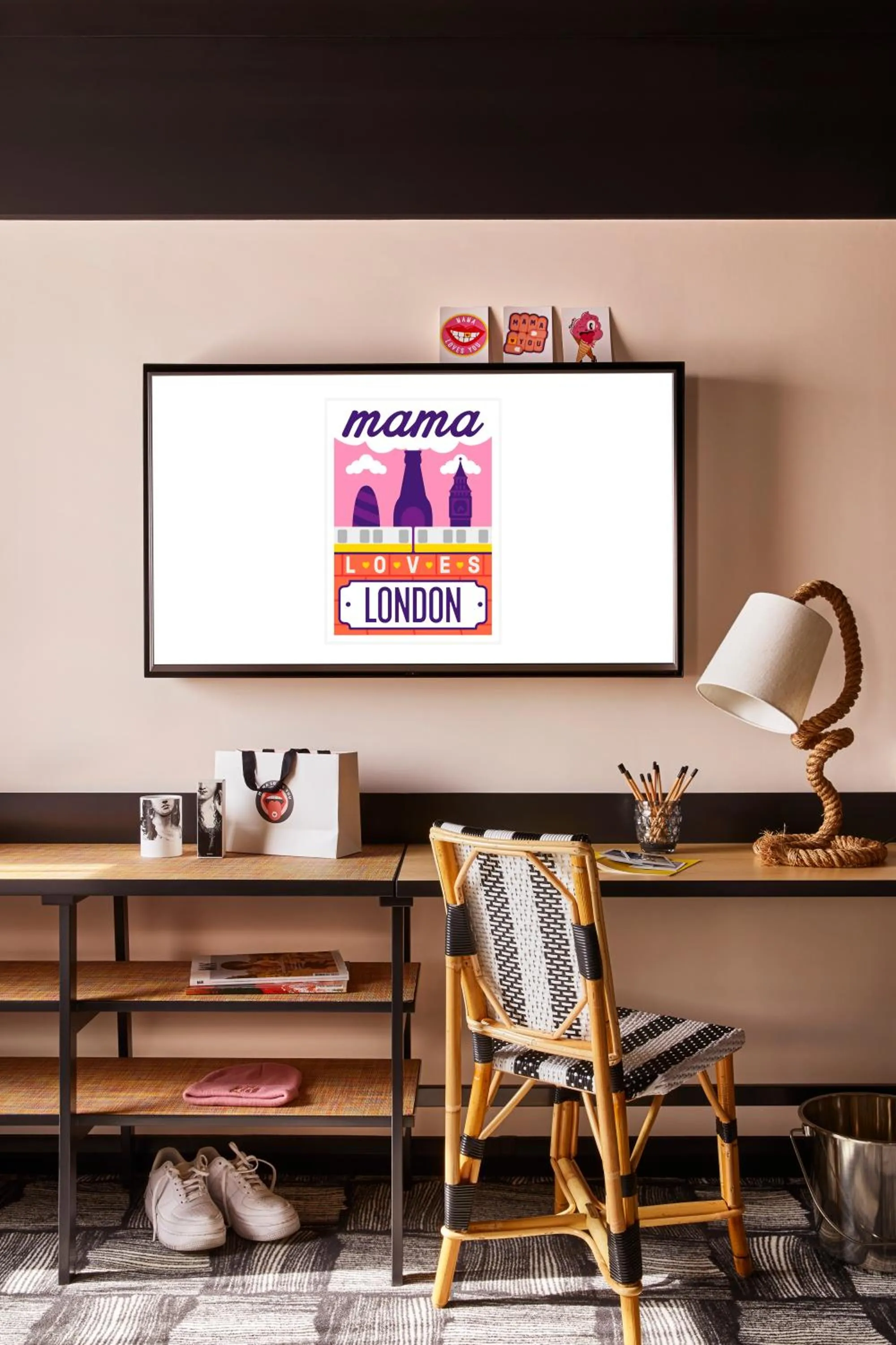 Decorative detail in Mama Shelter London - Shoreditch