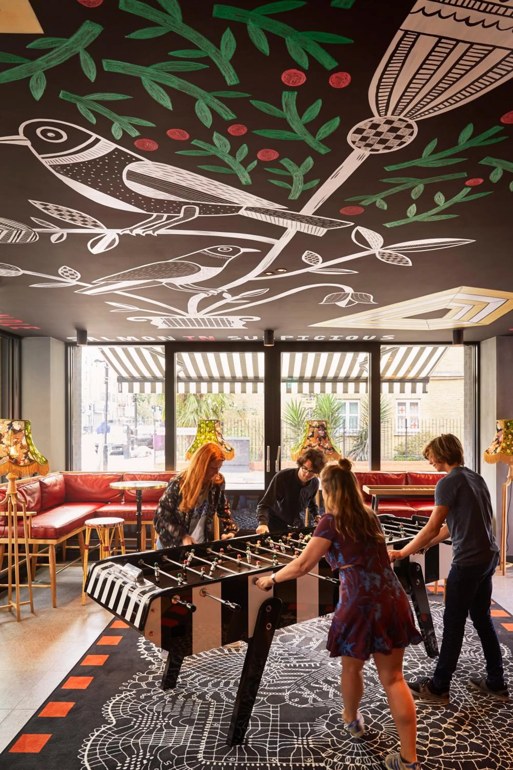 Decorative detail in Mama Shelter London - Shoreditch